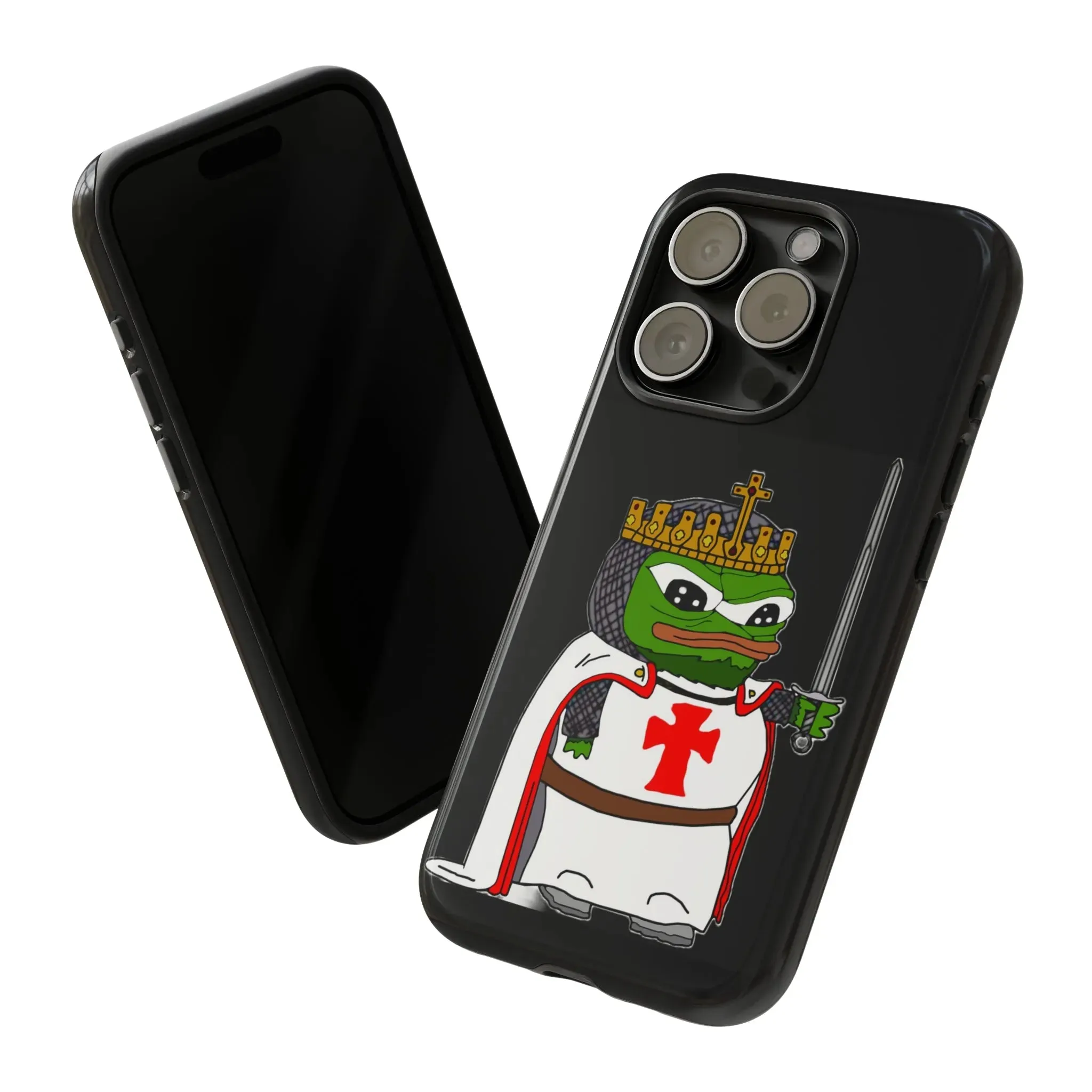 Crusader Pepe Cell Phone Case