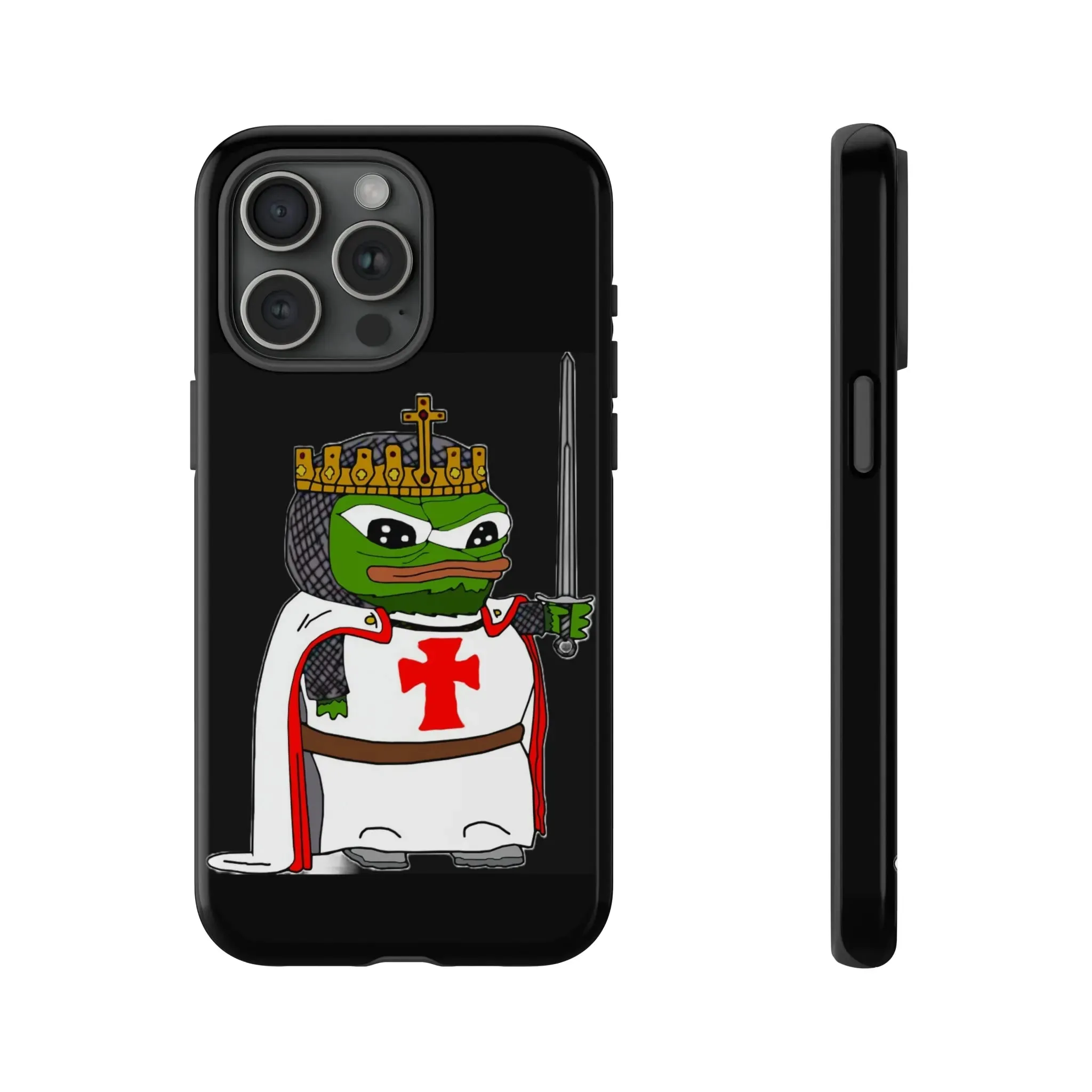 Crusader Pepe Cell Phone Case