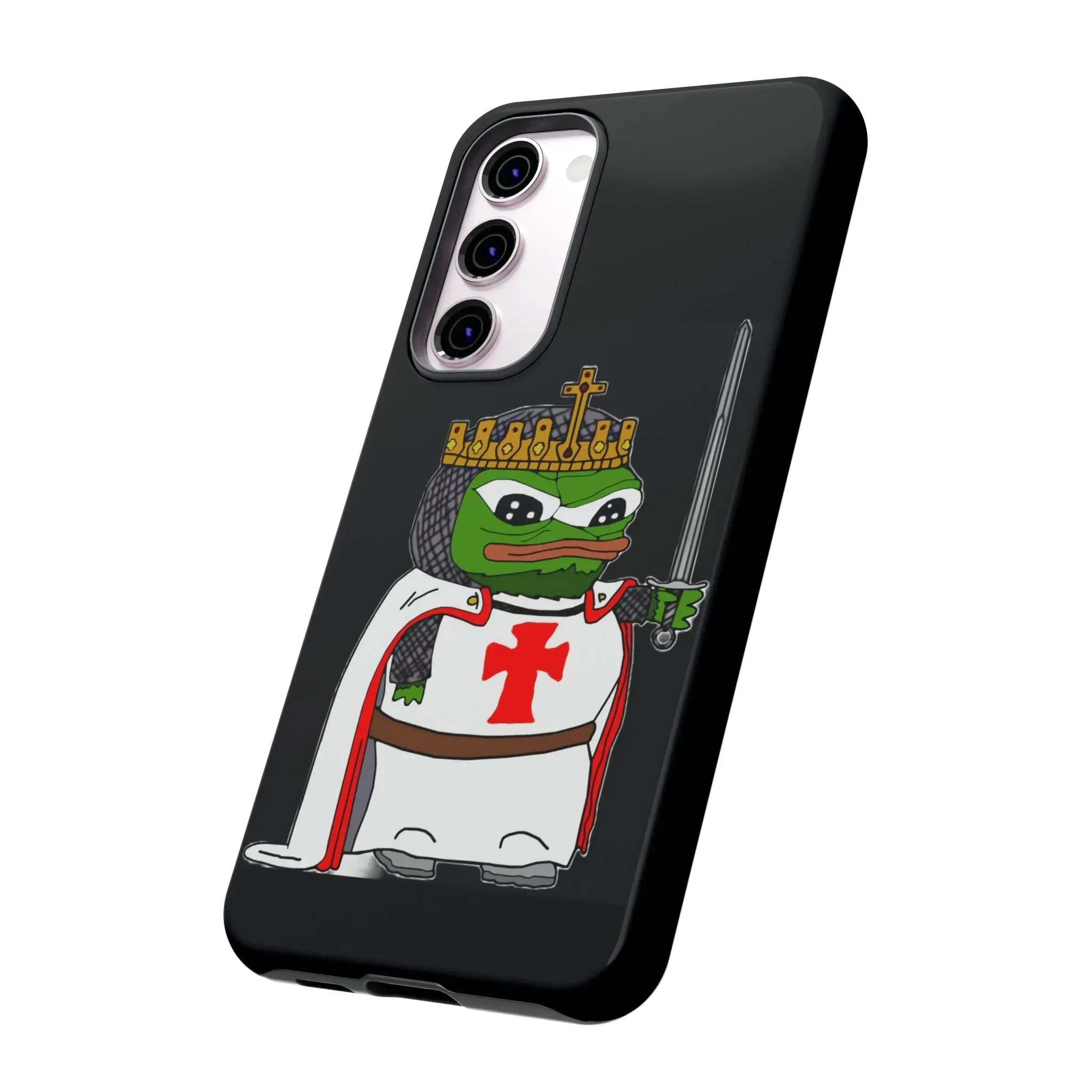 Crusader Pepe Cell Phone Case