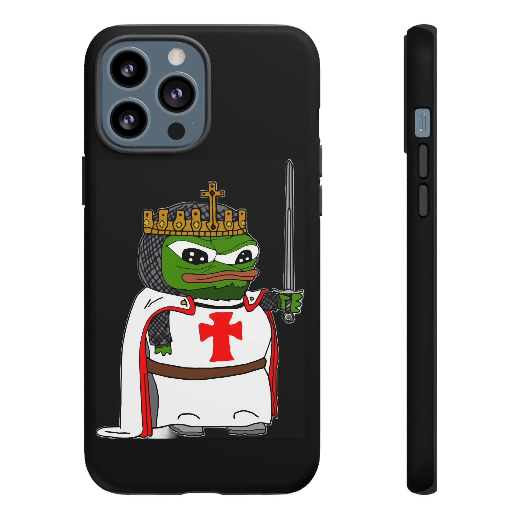 Crusader Pepe Cell Phone Case