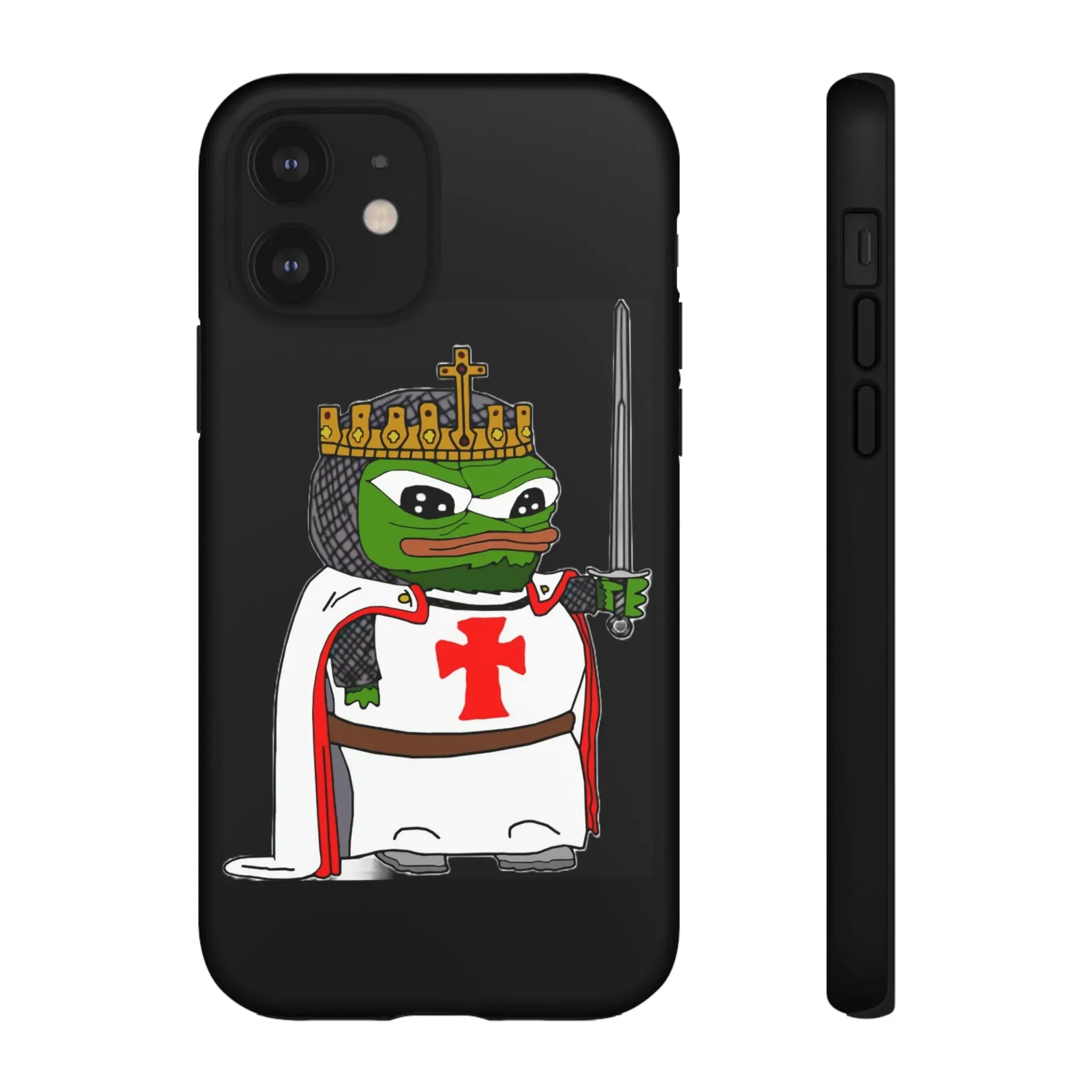 Crusader Pepe Cell Phone Case