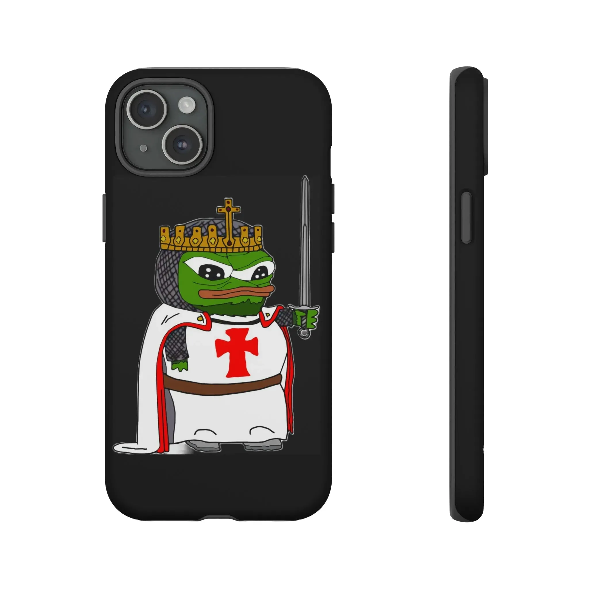 Crusader Pepe Cell Phone Case