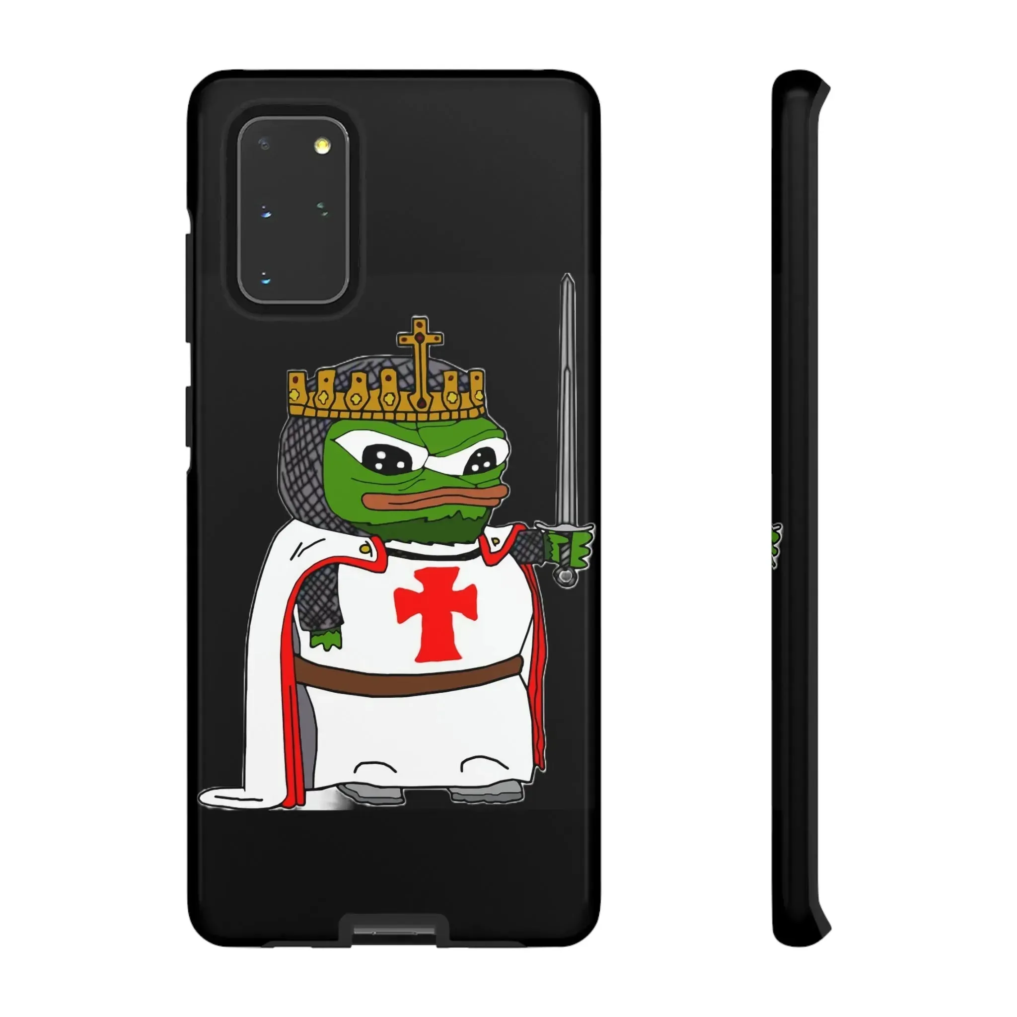 Crusader Pepe Cell Phone Case