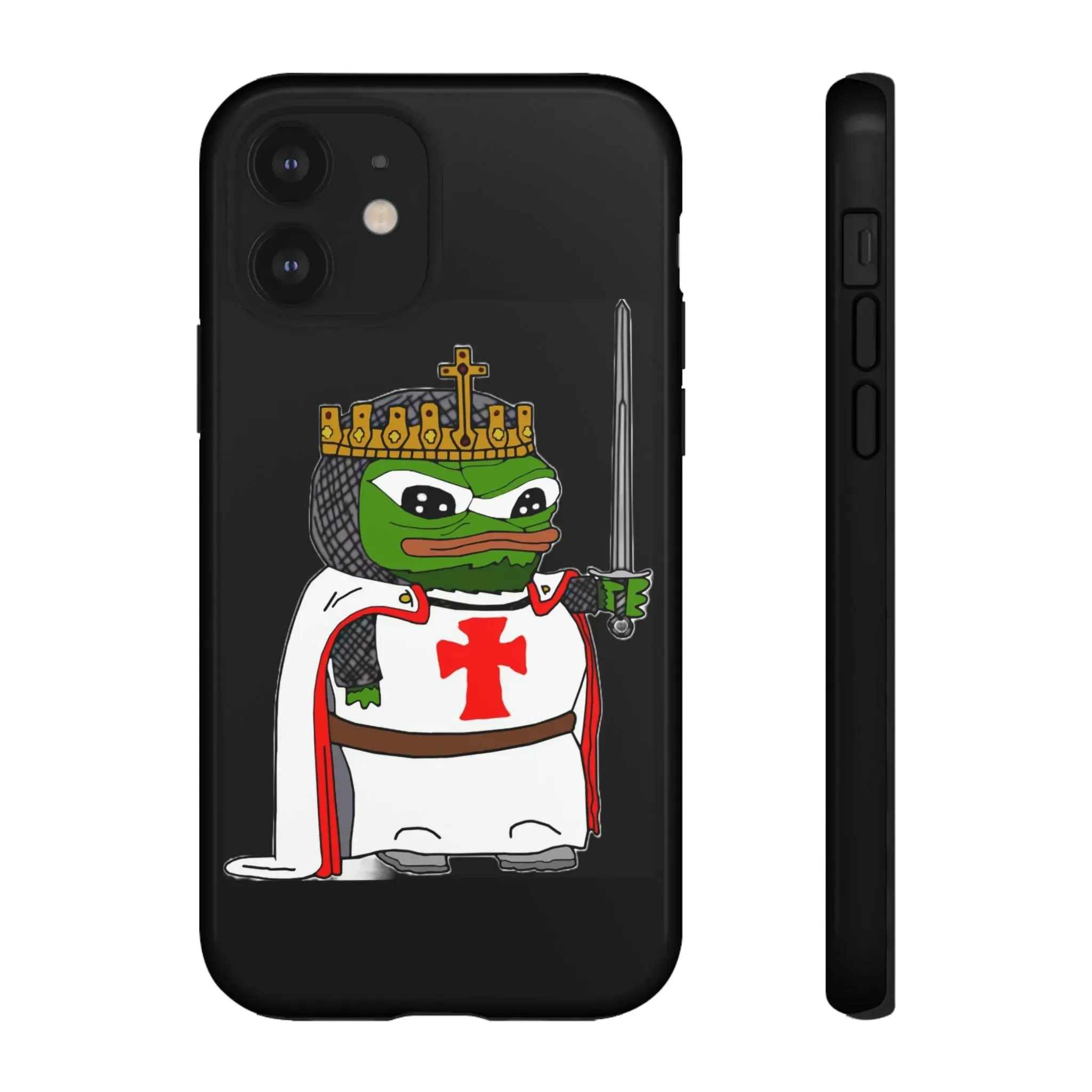 Crusader Pepe Cell Phone Case