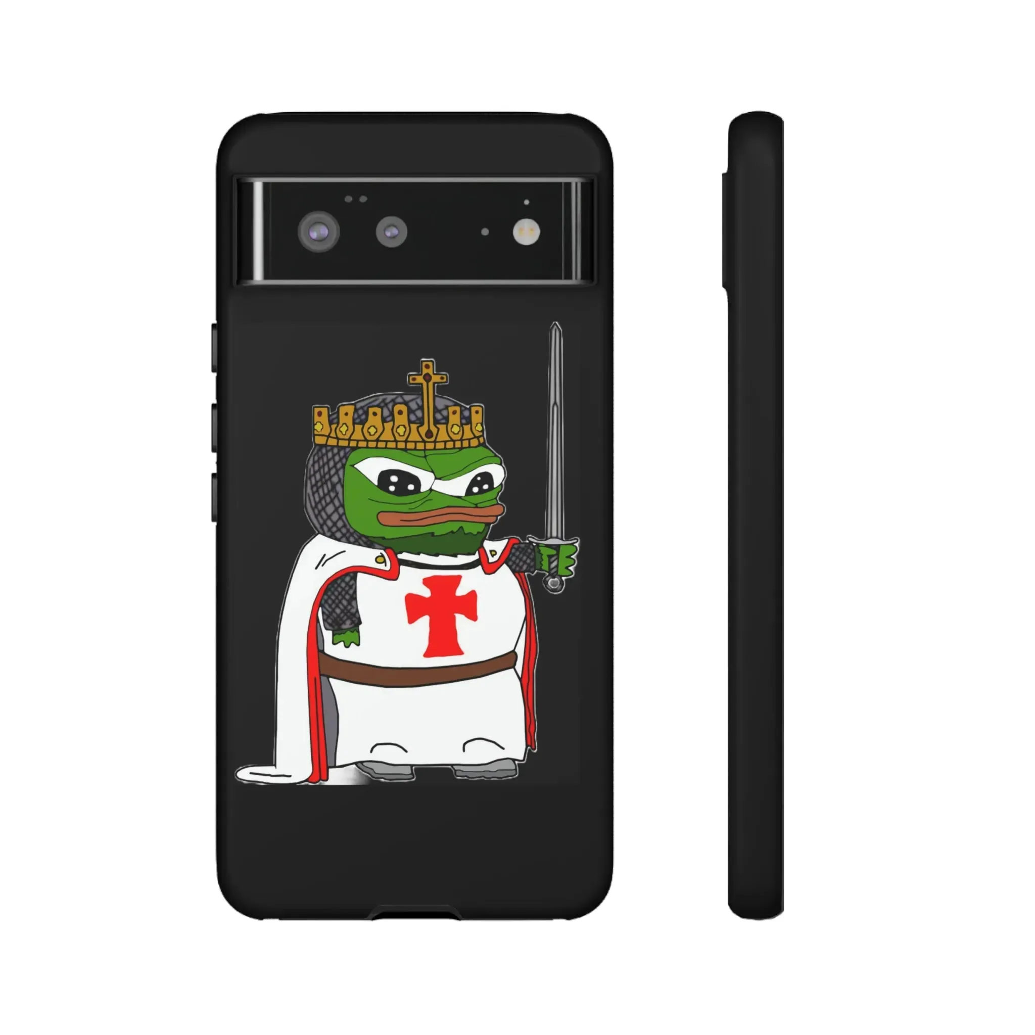 Crusader Pepe Cell Phone Case