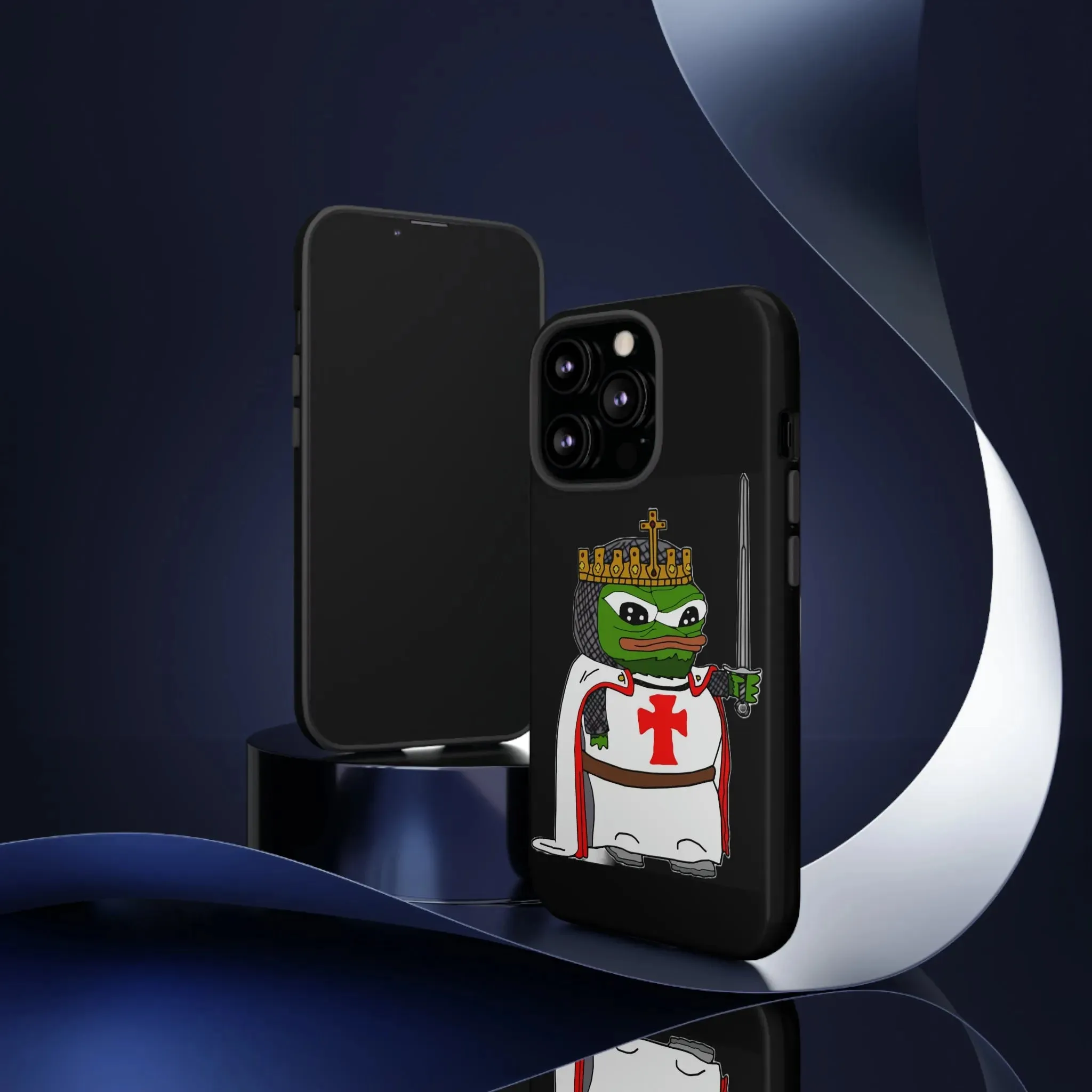 Crusader Pepe Cell Phone Case