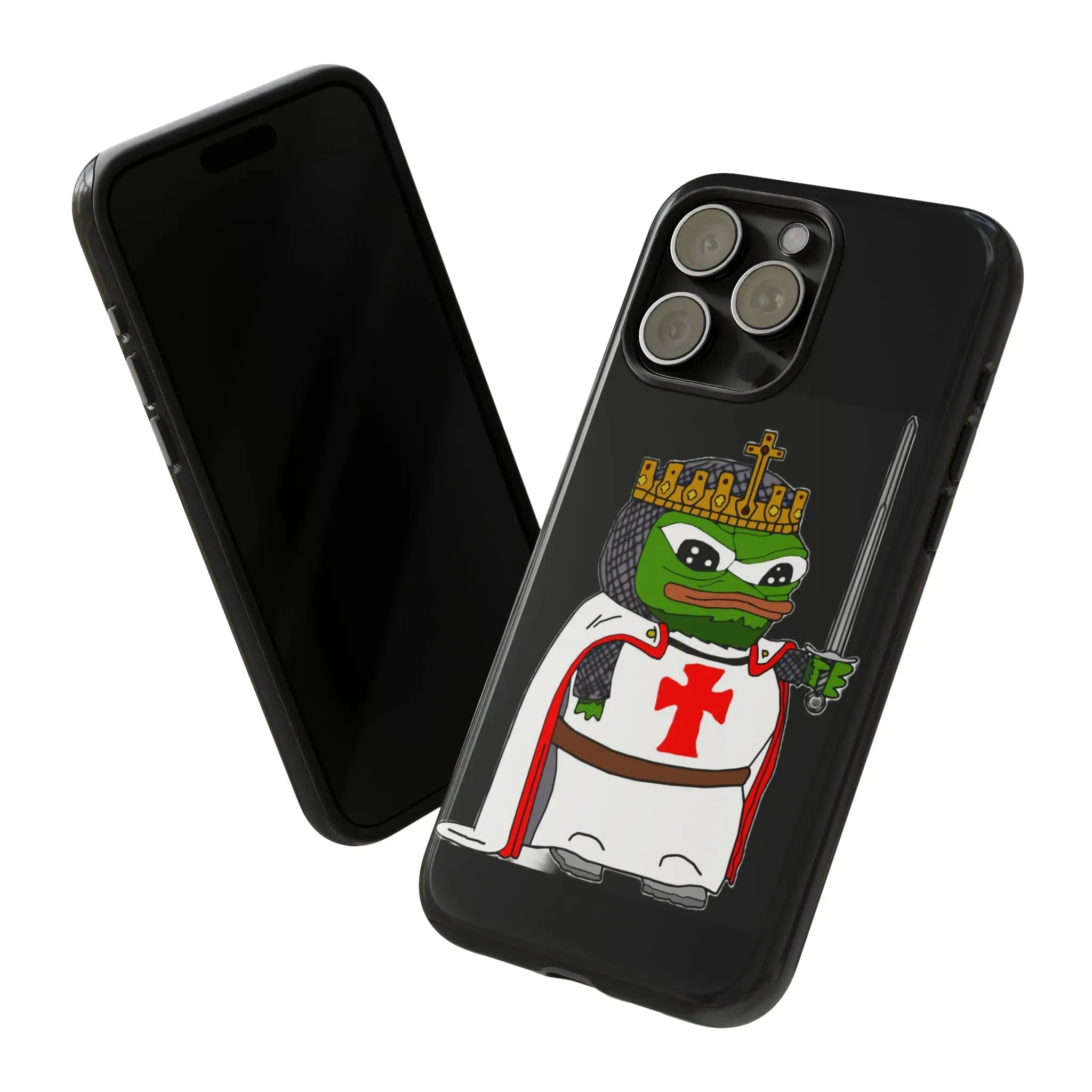 Crusader Pepe Cell Phone Case