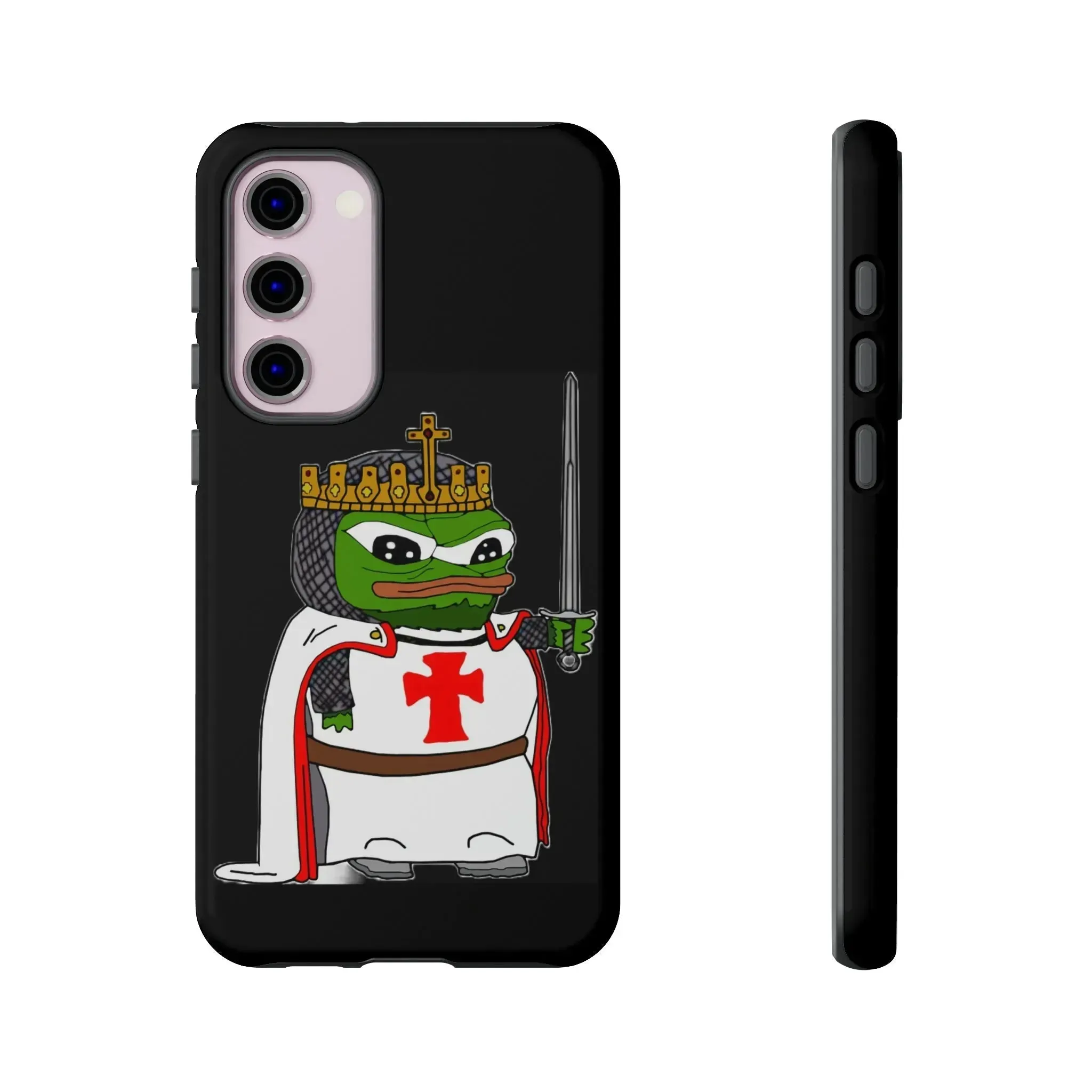 Crusader Pepe Cell Phone Case