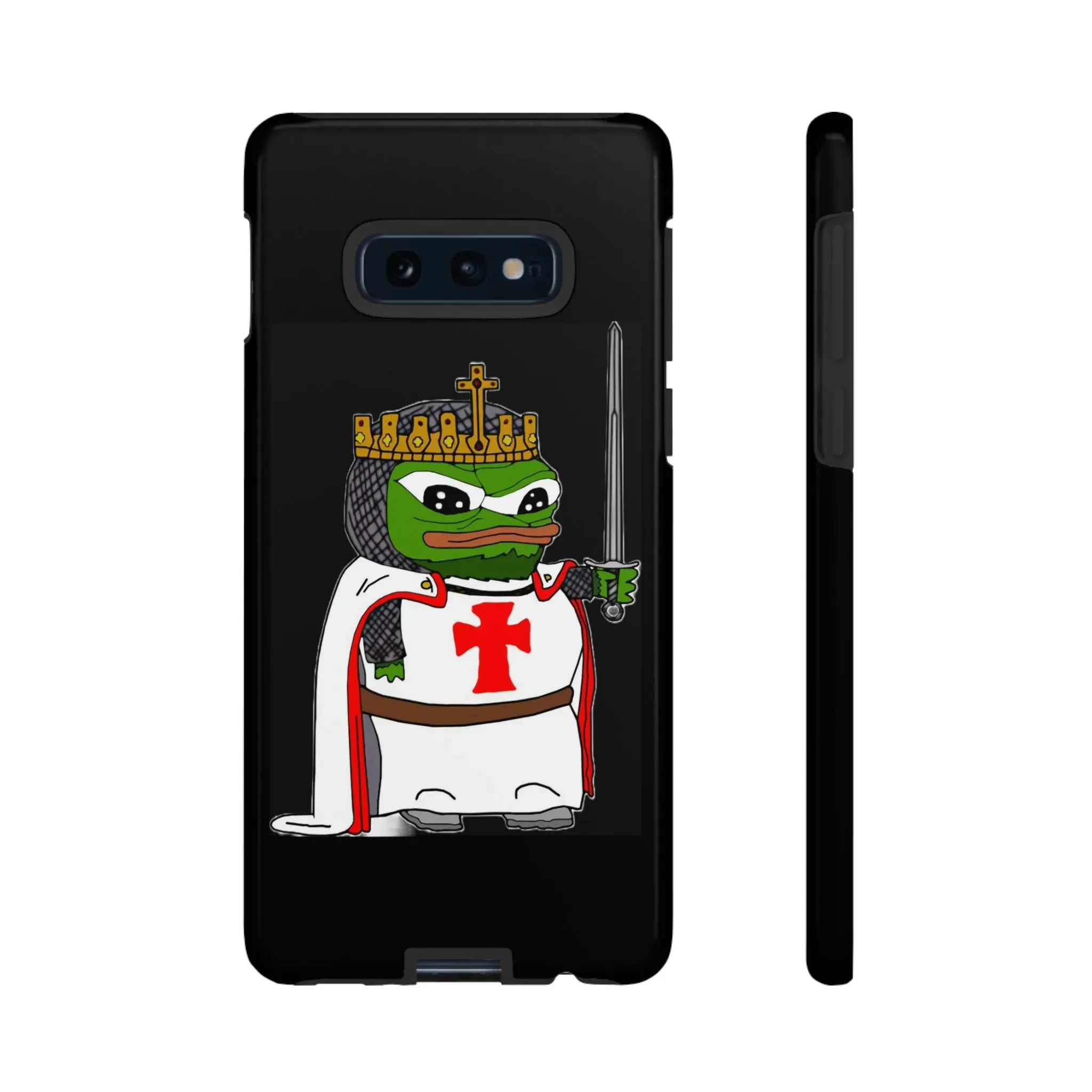 Crusader Pepe Cell Phone Case