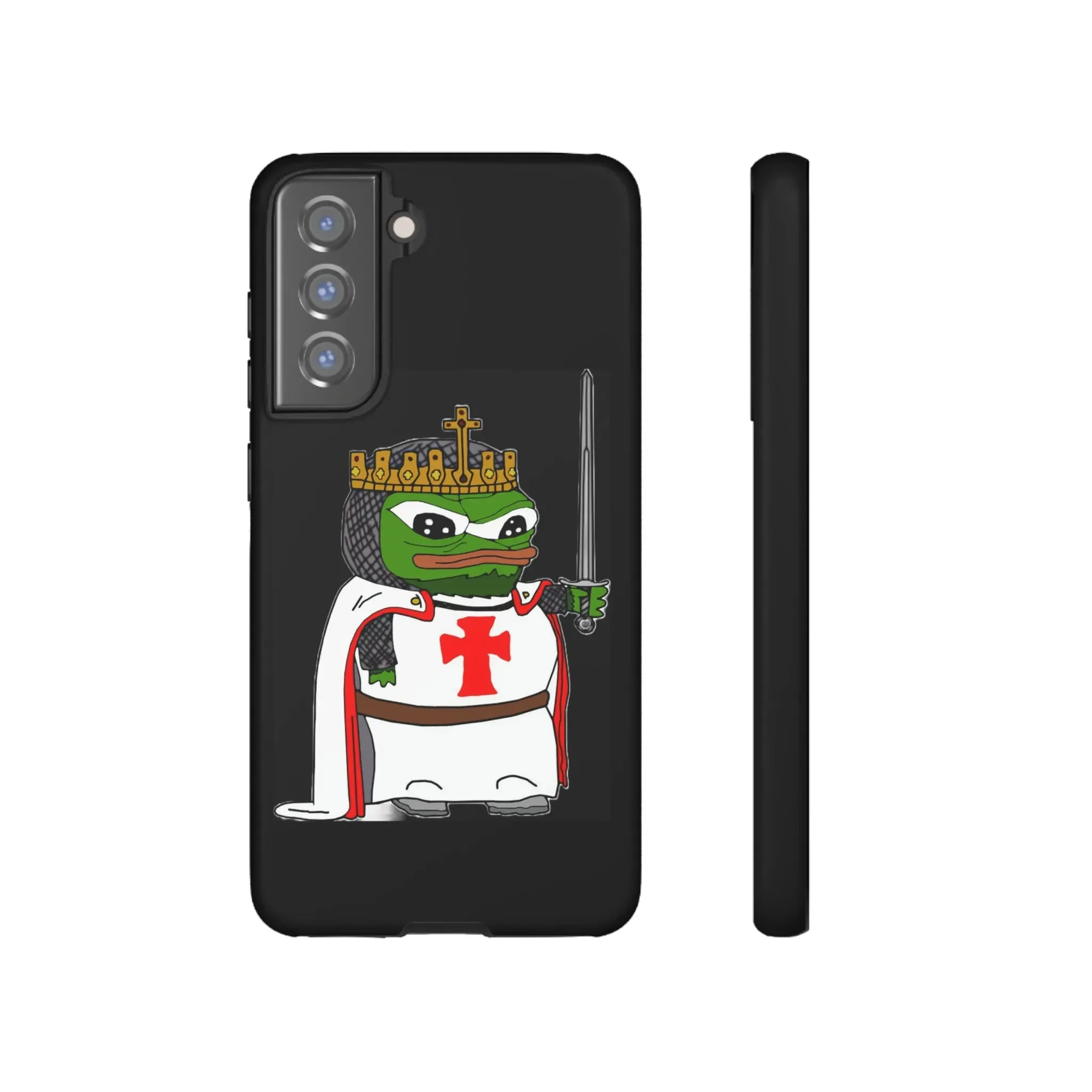 Crusader Pepe Cell Phone Case