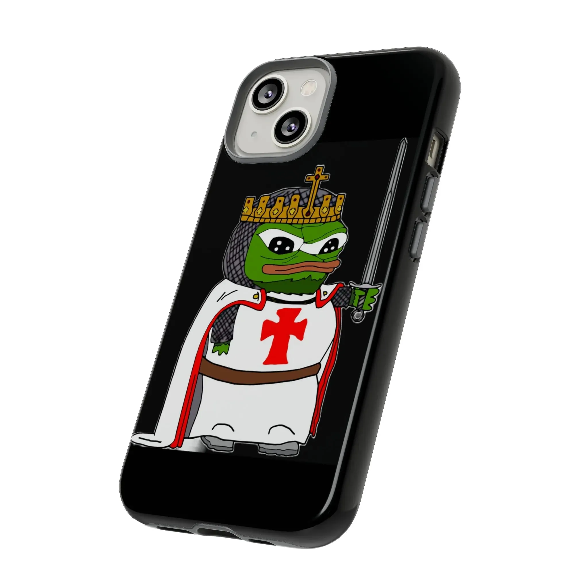 Crusader Pepe Cell Phone Case