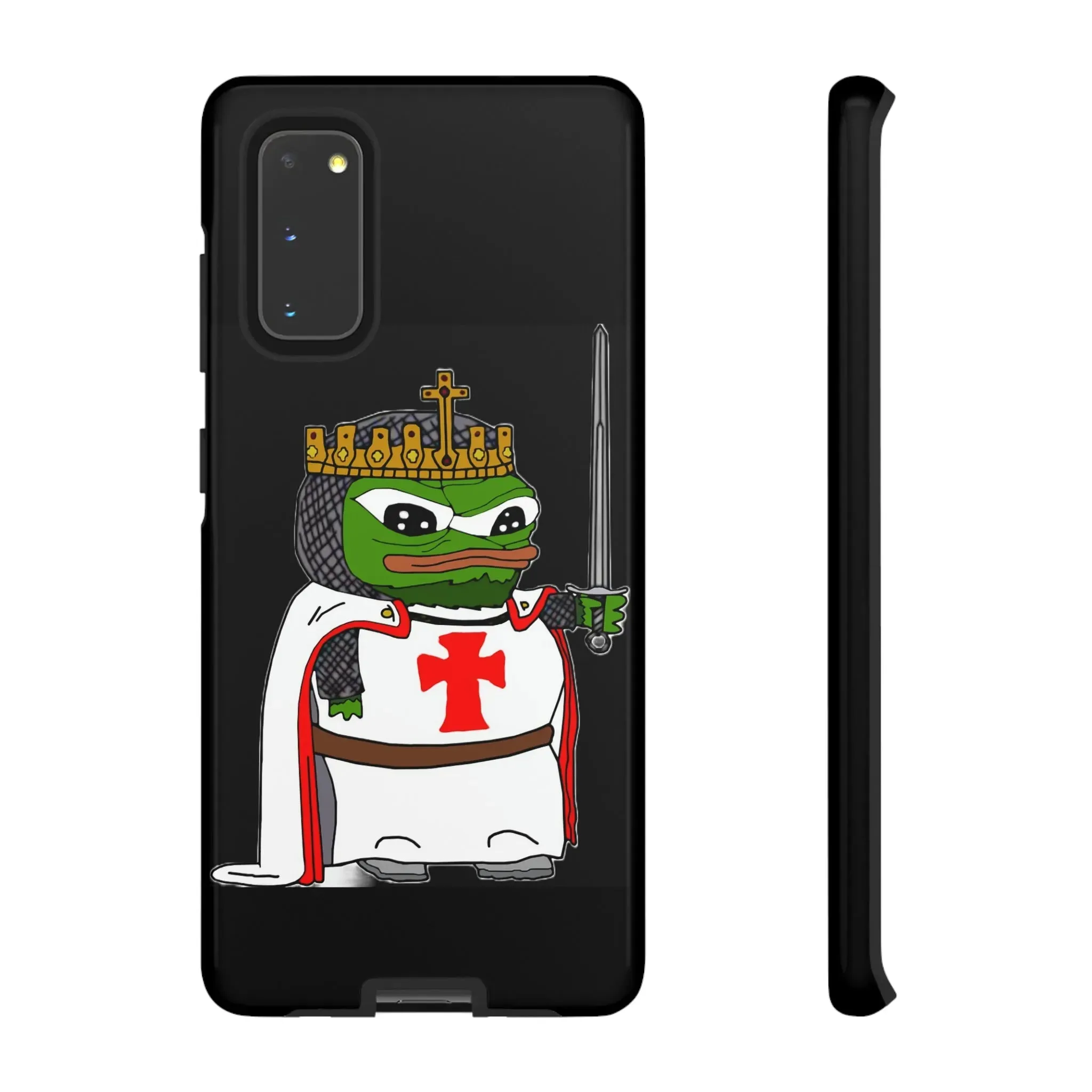 Crusader Pepe Cell Phone Case