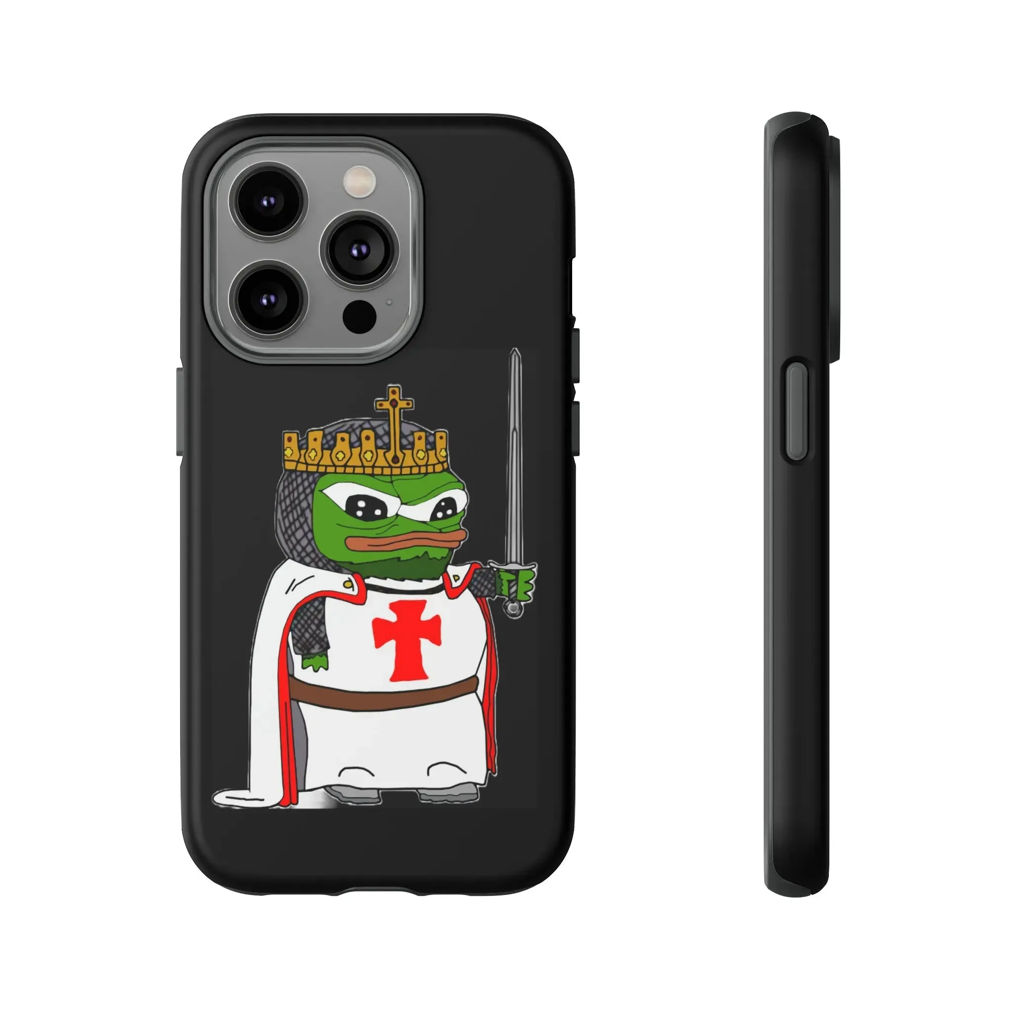 Crusader Pepe Cell Phone Case