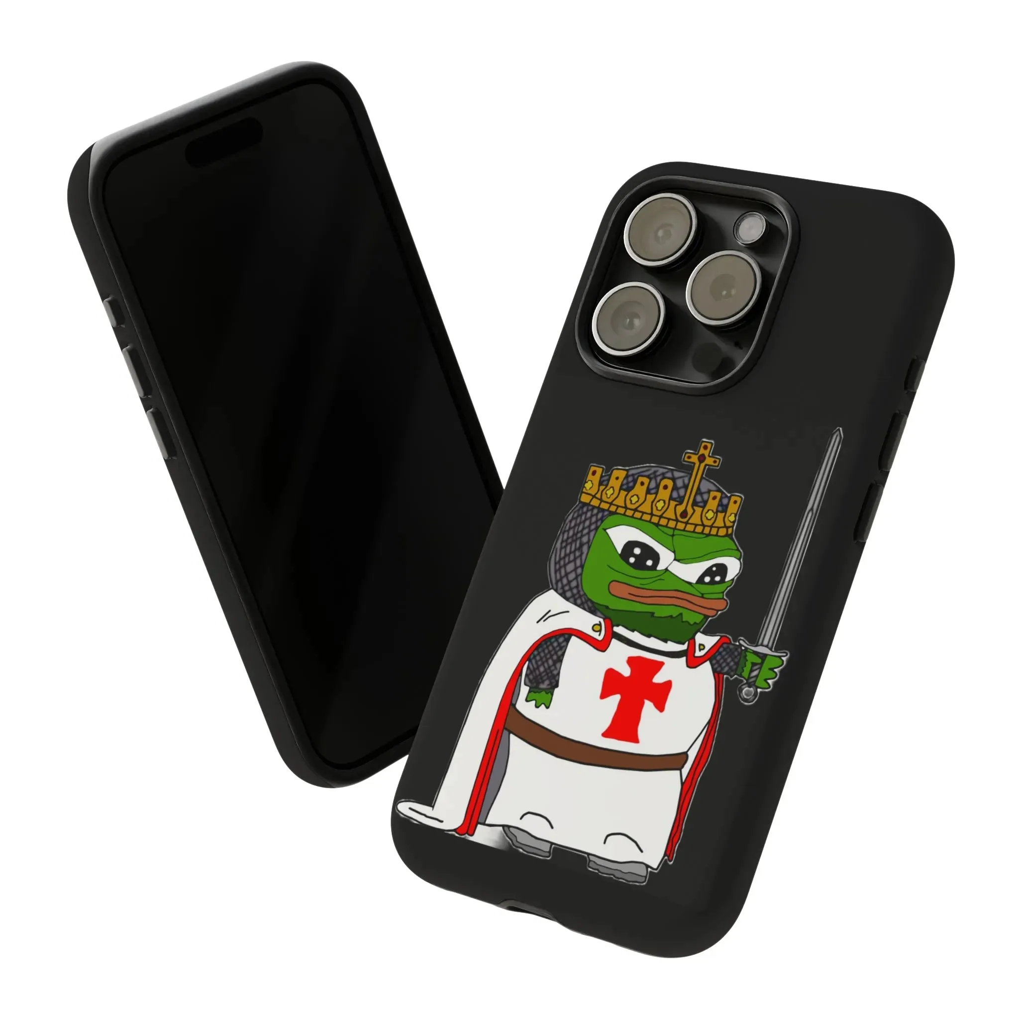 Crusader Pepe Cell Phone Case