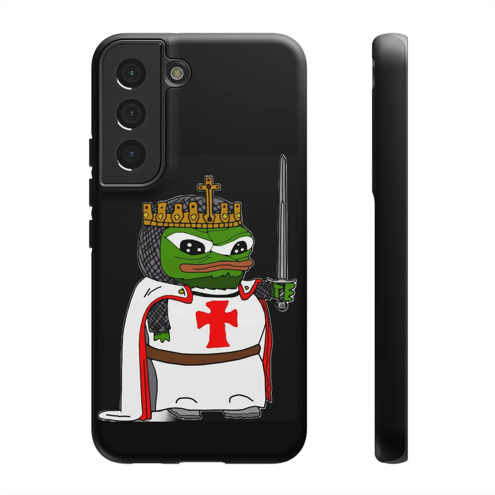 Crusader Pepe Cell Phone Case