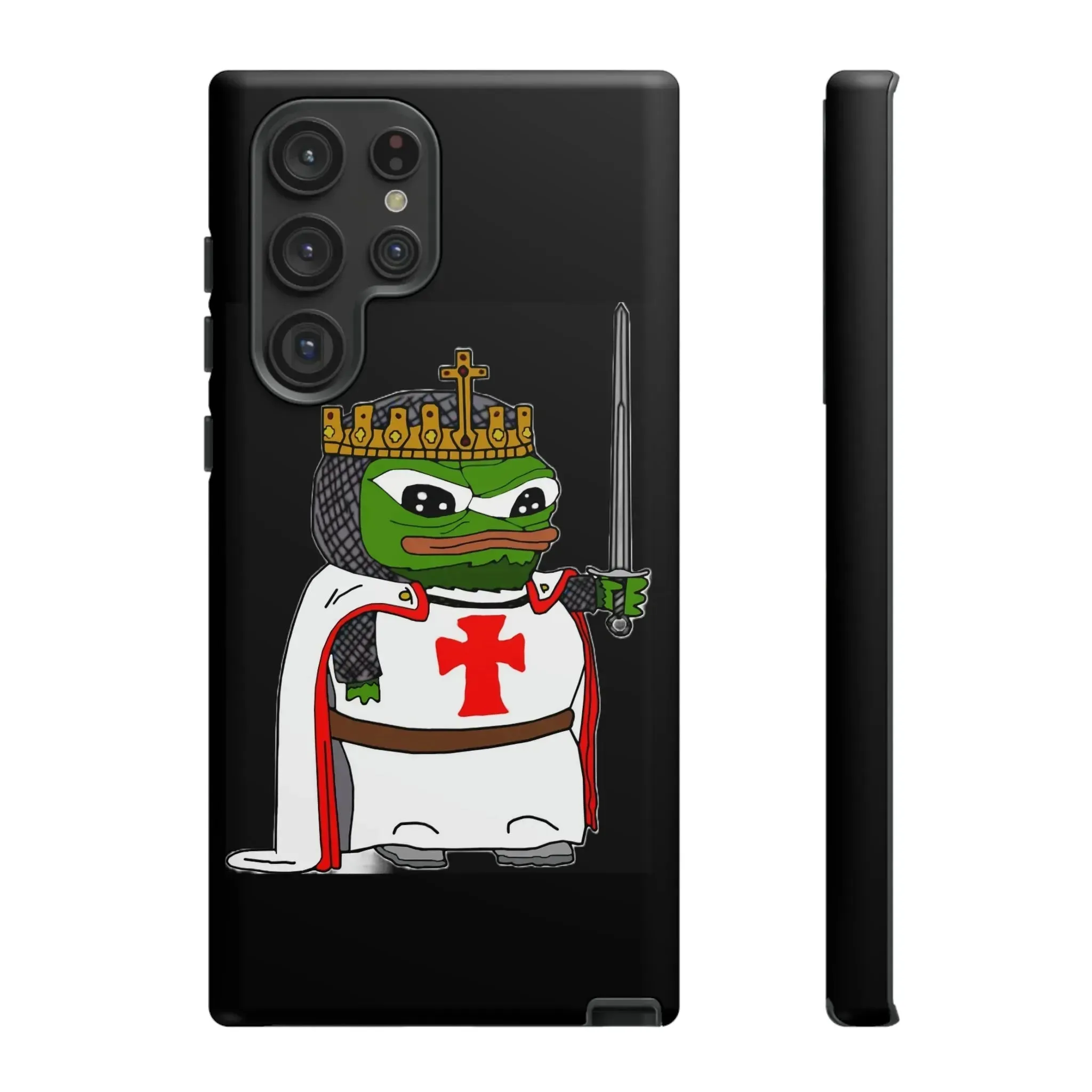 Crusader Pepe Cell Phone Case