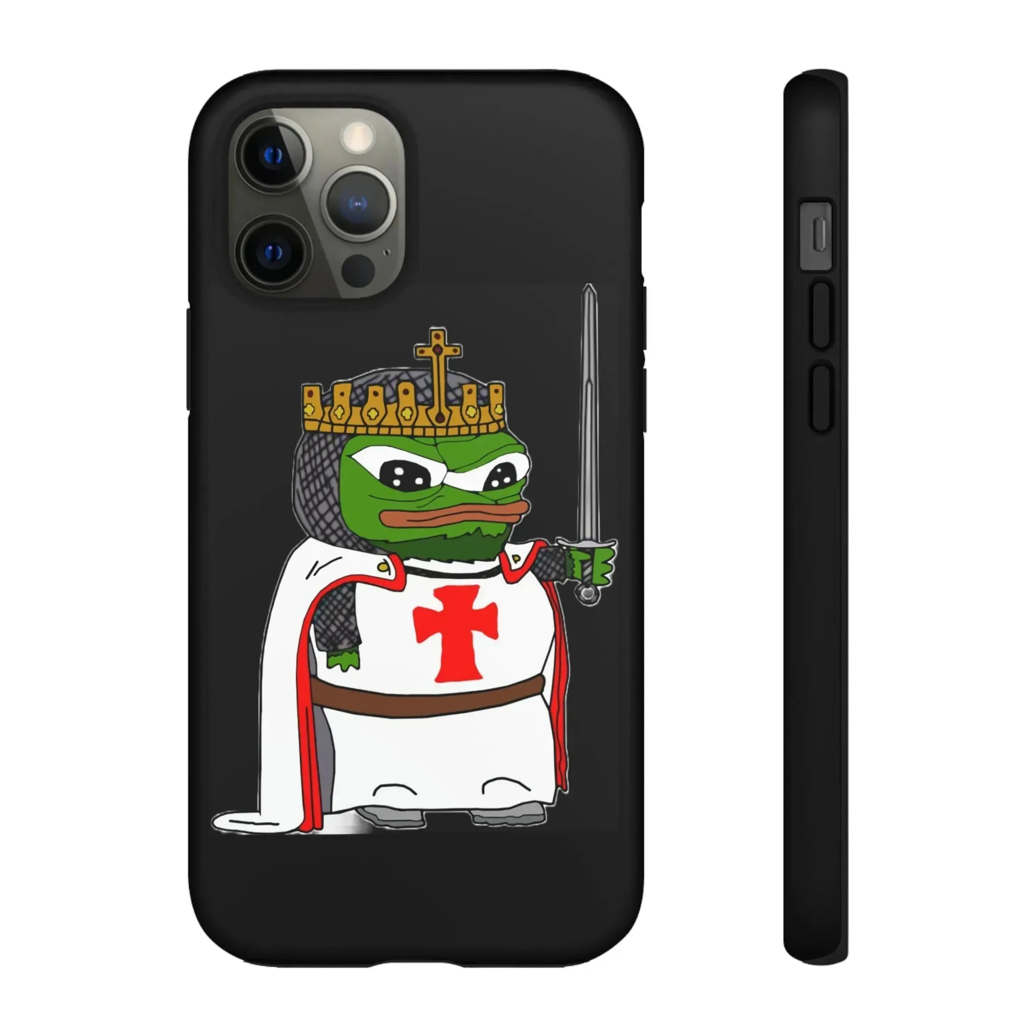 Crusader Pepe Cell Phone Case