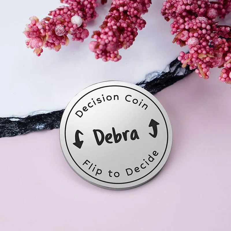 Custom Flip Decide Coin