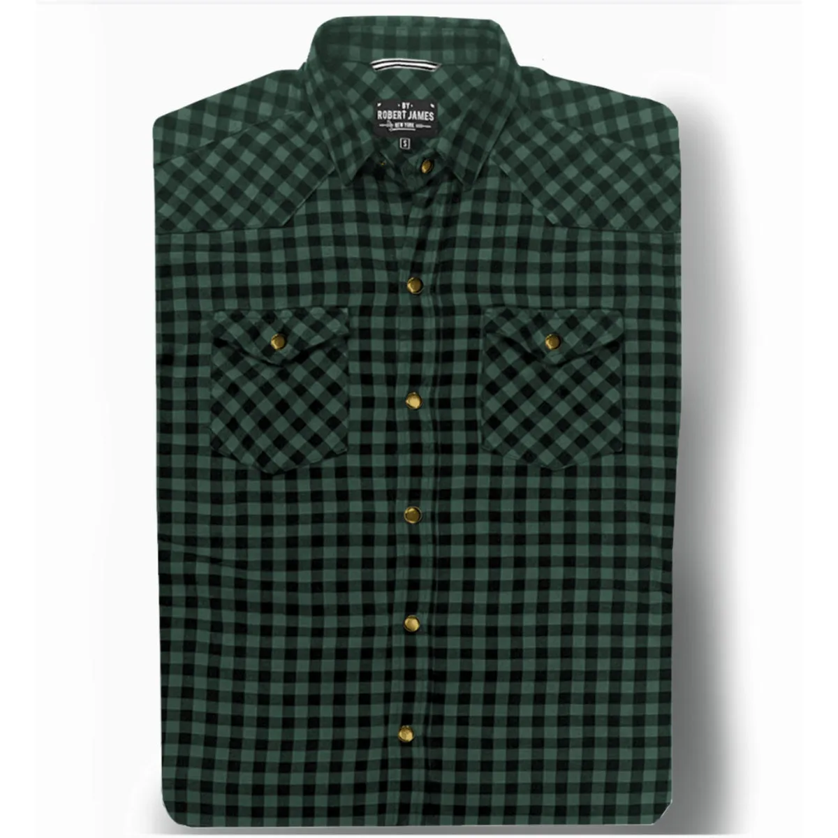 CUSTOMIZABLE //- TOMMY GENE  - GINGHAM FLANNEL - SMALL BATCH - 5 COLORS