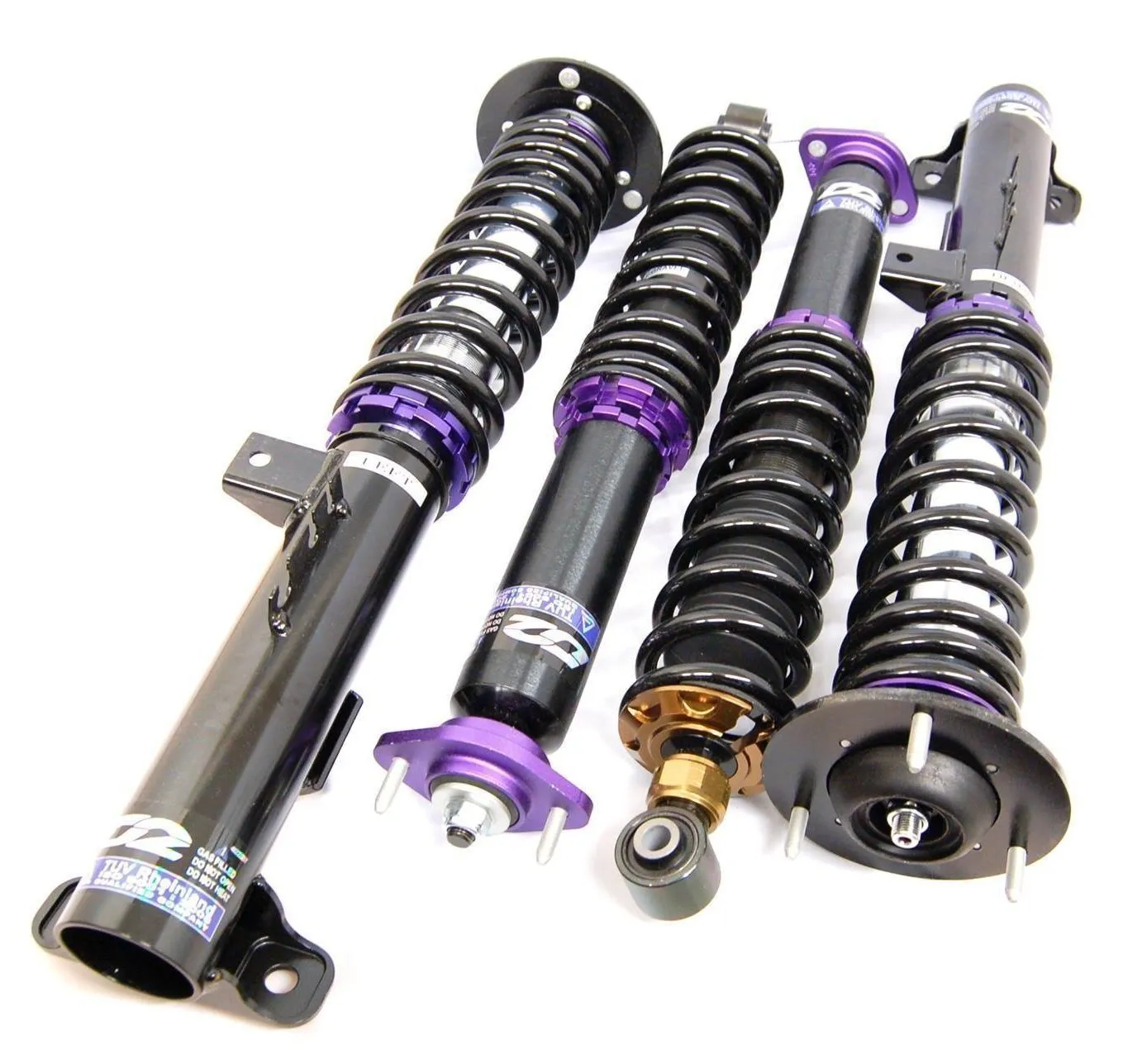 D2 Racing RS Coilovers Nissan Sentra (1995-1999) w/ Front Camber Plates