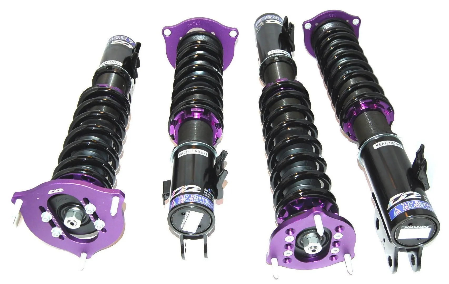 D2 Racing RS Coilovers Nissan Sentra (1995-1999) w/ Front Camber Plates