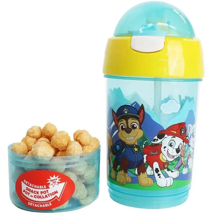 Danawares Paw Patrol Sip n' Snack Bottle 380mL 180mL