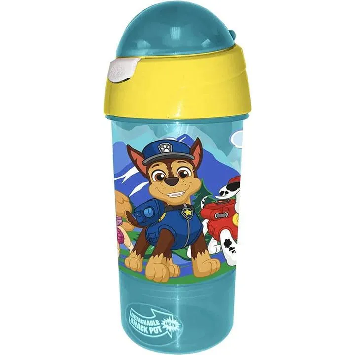 Danawares Paw Patrol Sip n' Snack Bottle 380mL 180mL