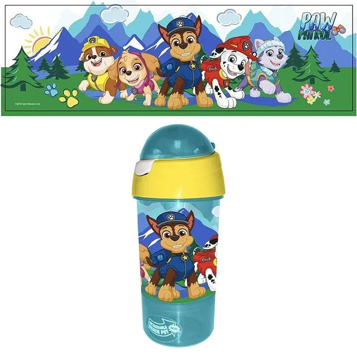 Danawares Paw Patrol Sip n' Snack Bottle 380mL 180mL