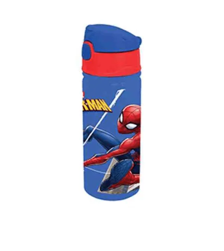 Danawares Spider Man Push Water Bottle (500ml / 17oz)