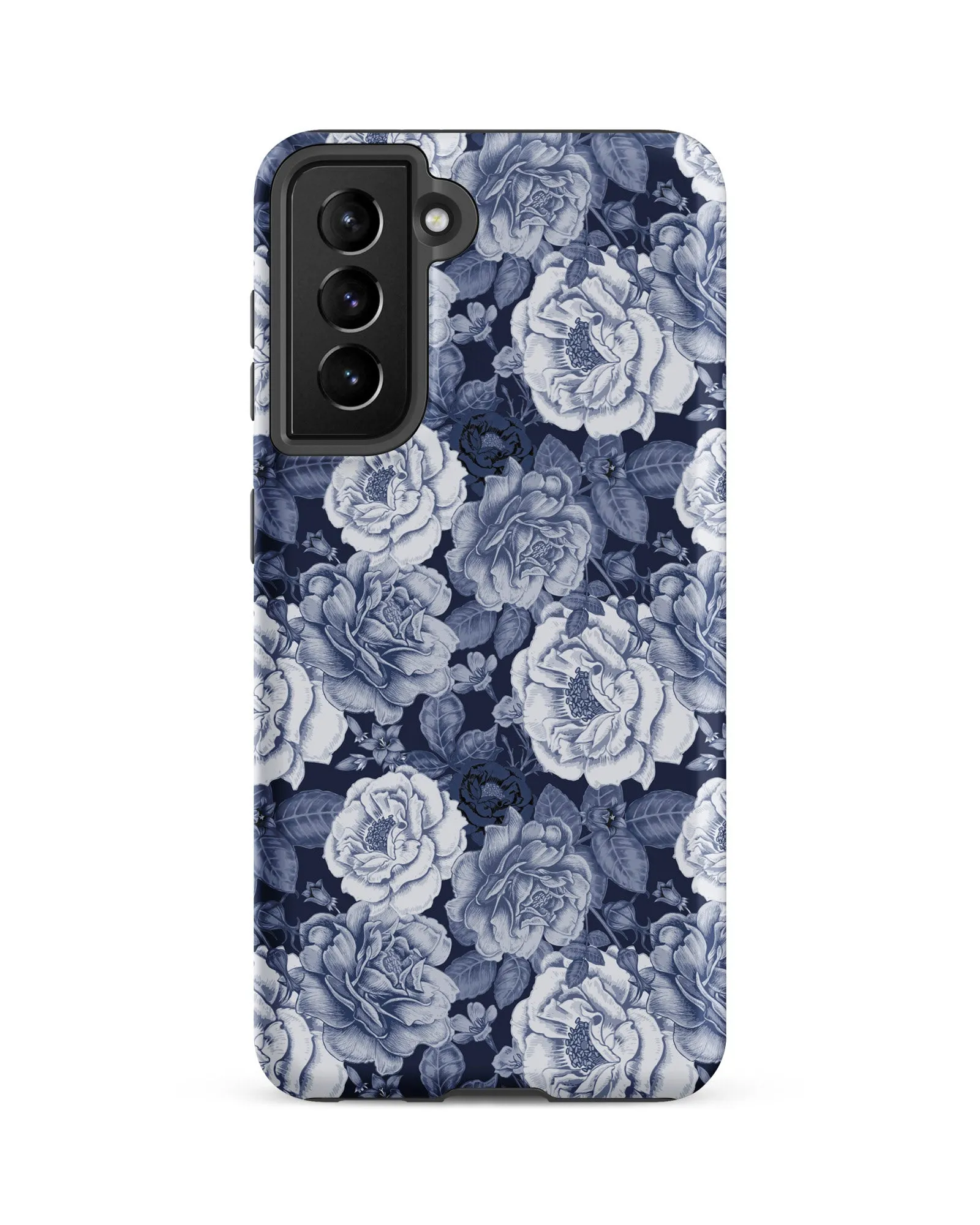 Denim Floral Cabin Case for Samsung®