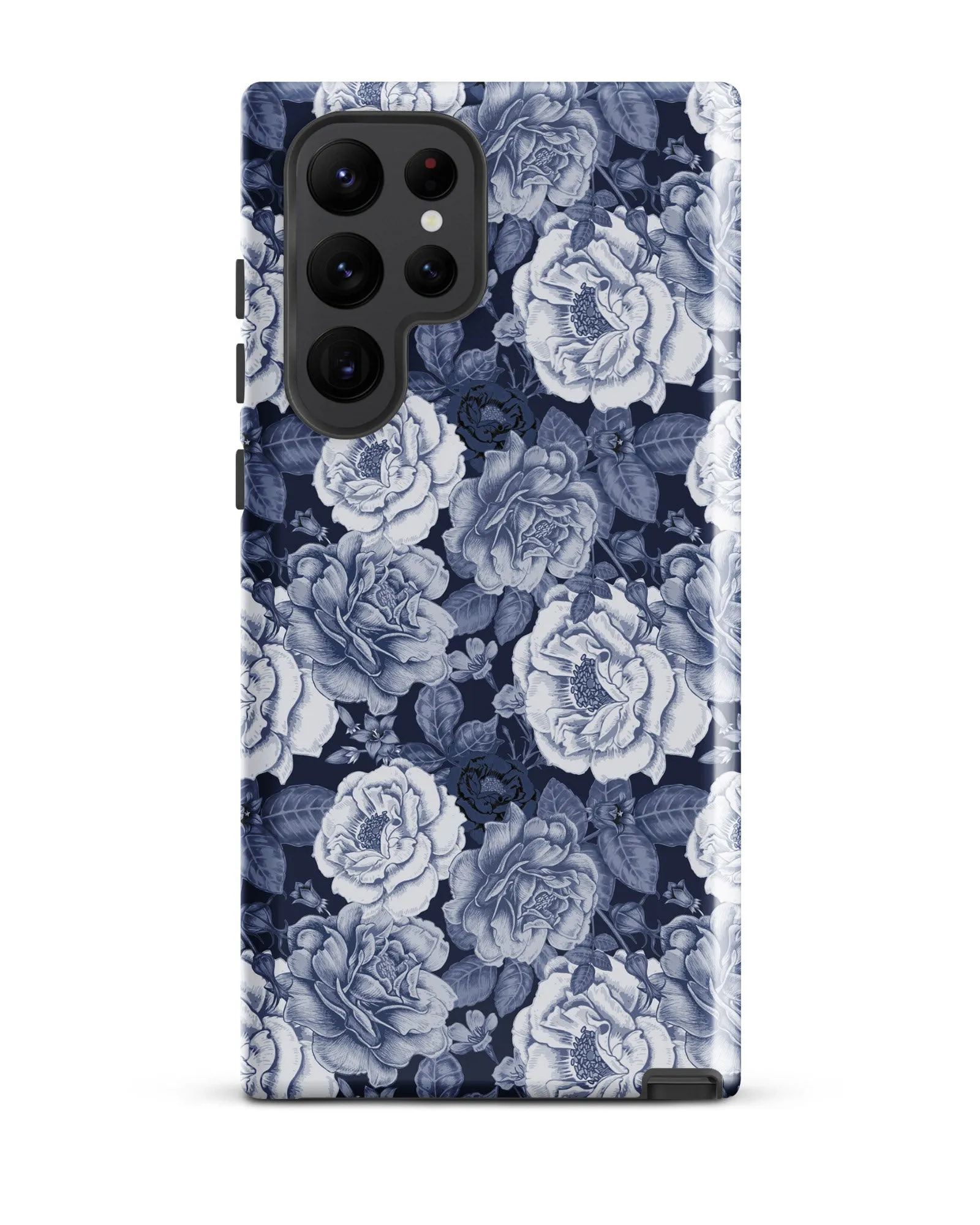 Denim Floral Cabin Case for Samsung®