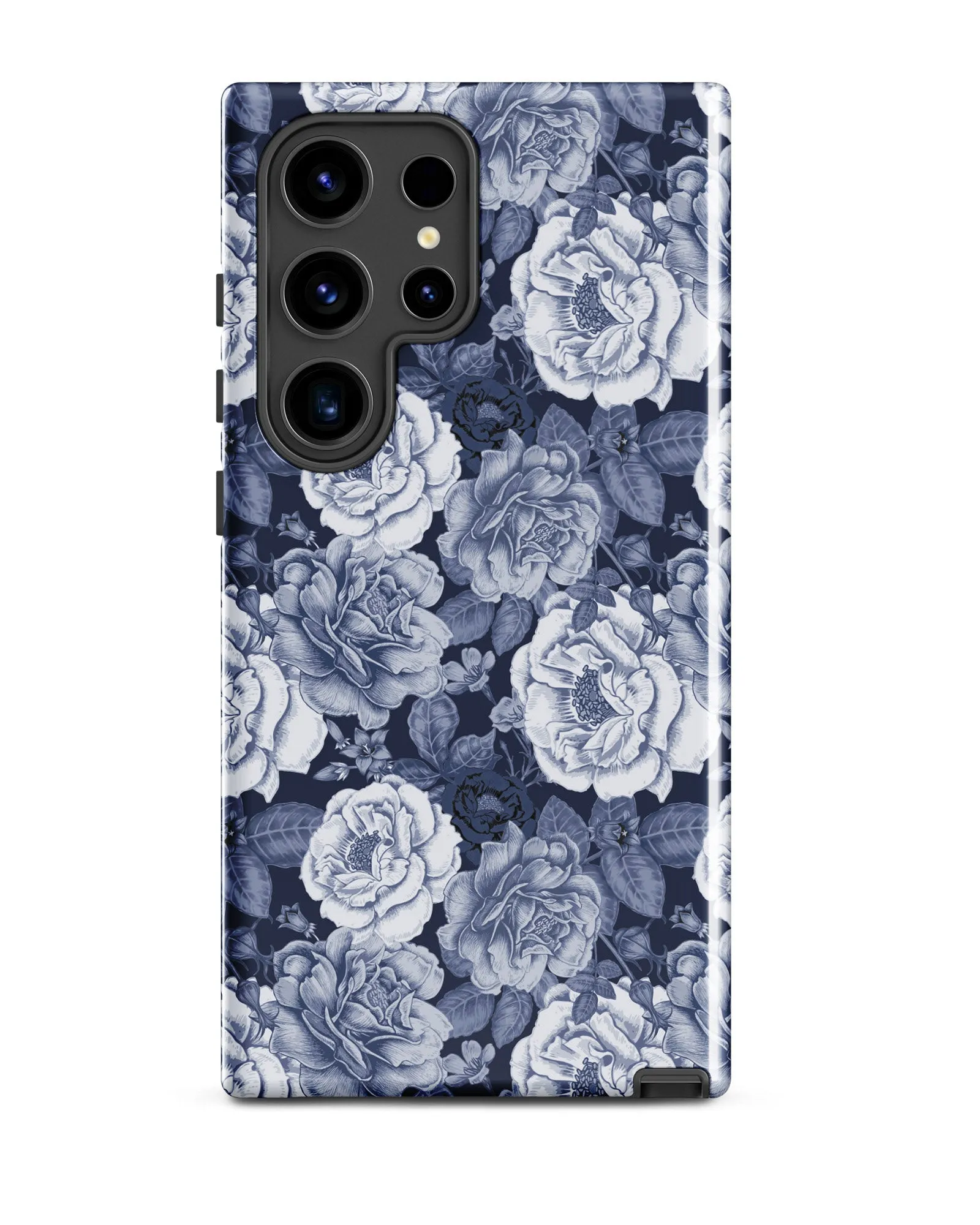 Denim Floral Cabin Case for Samsung®