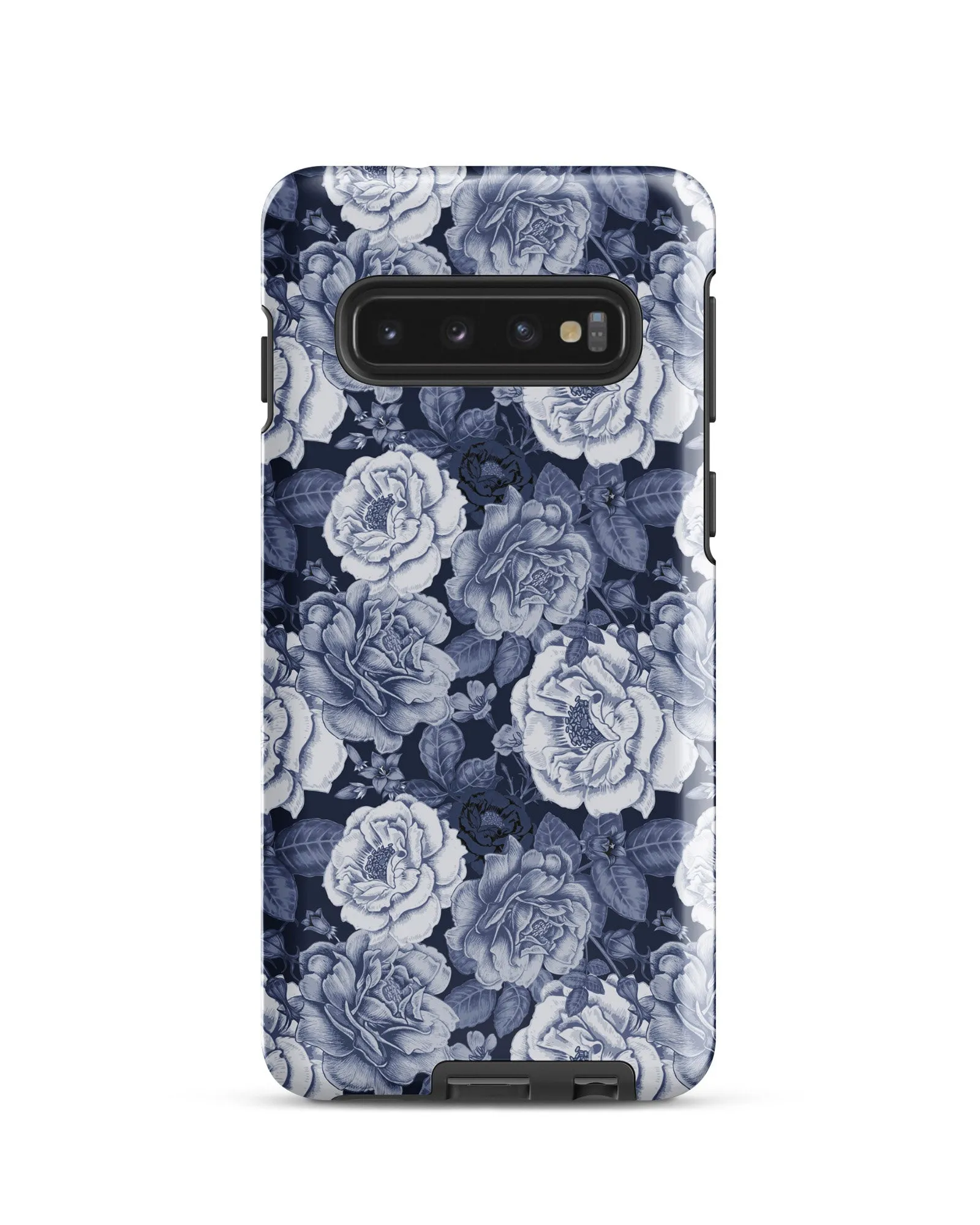 Denim Floral Cabin Case for Samsung®