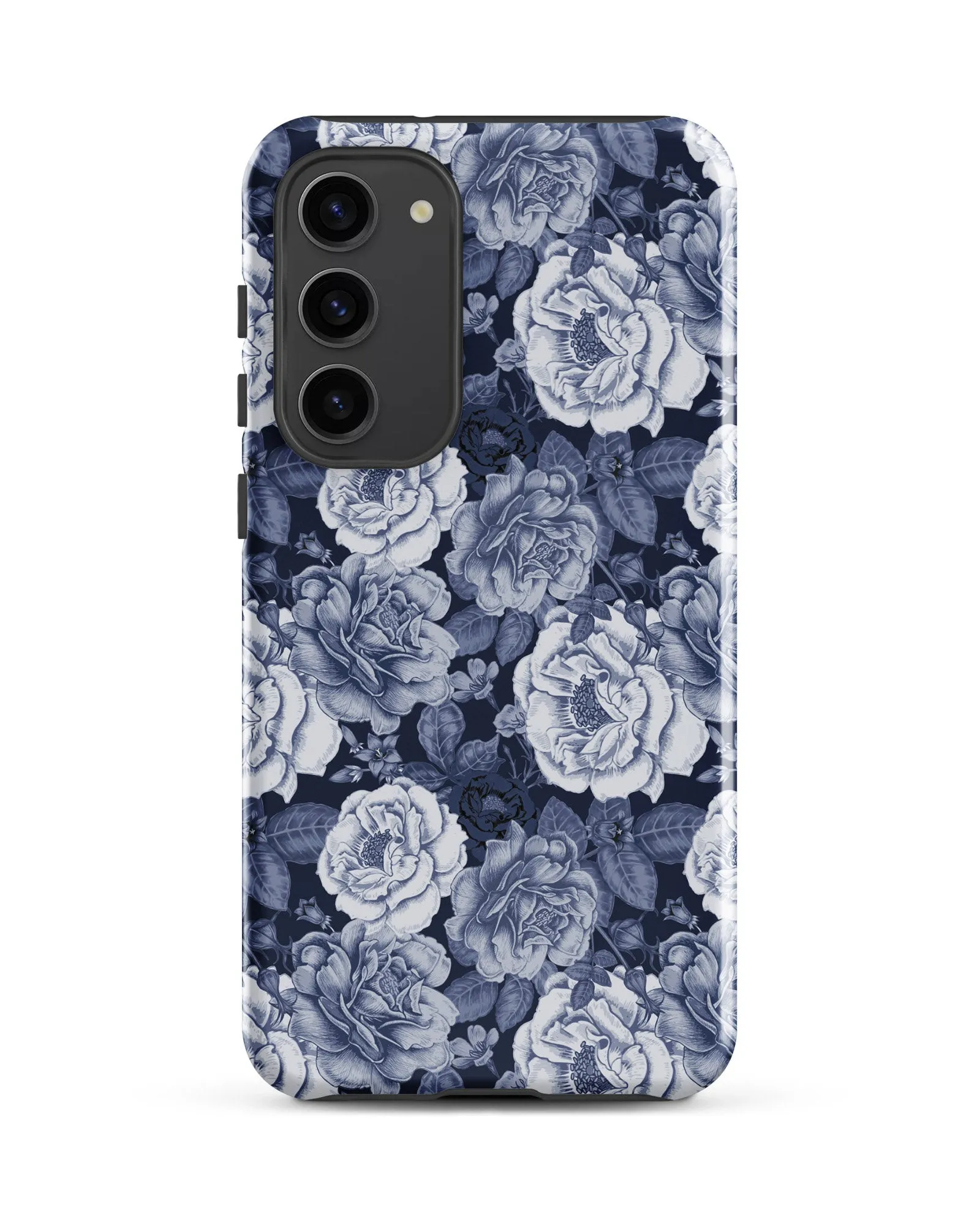 Denim Floral Cabin Case for Samsung®