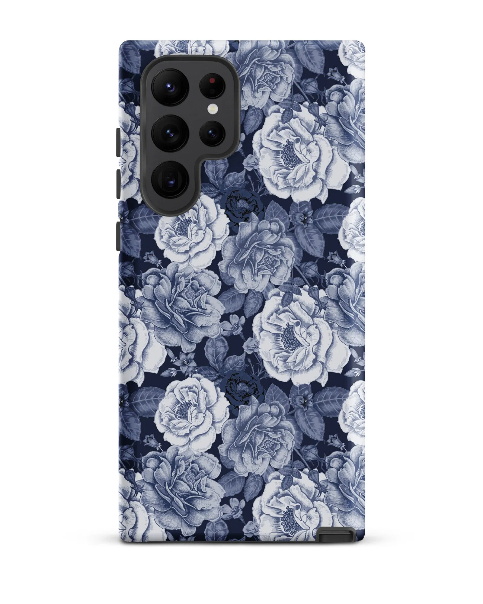 Denim Floral Cabin Case for Samsung®