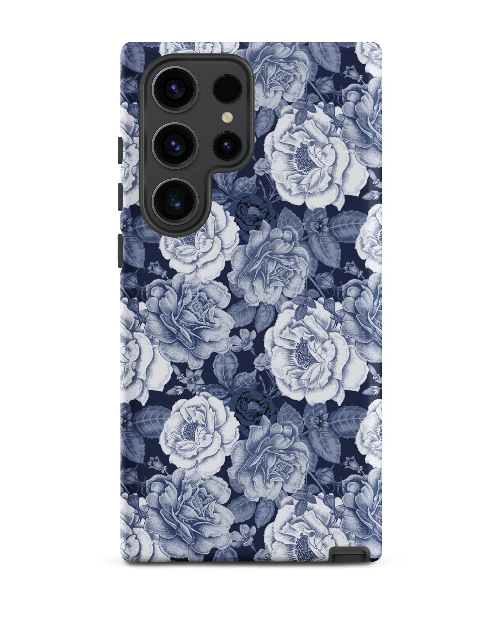 Denim Floral Cabin Case for Samsung®