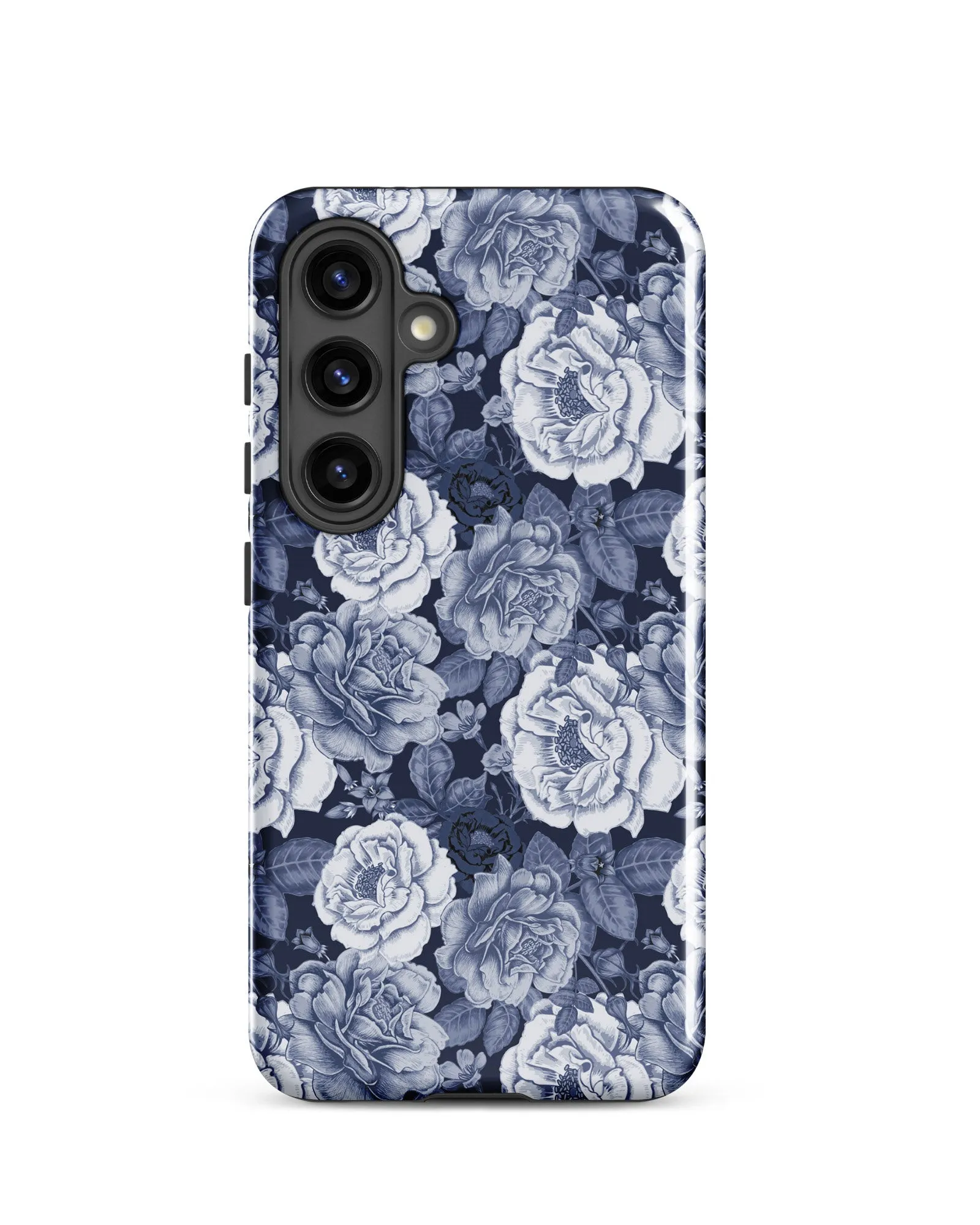 Denim Floral Cabin Case for Samsung®