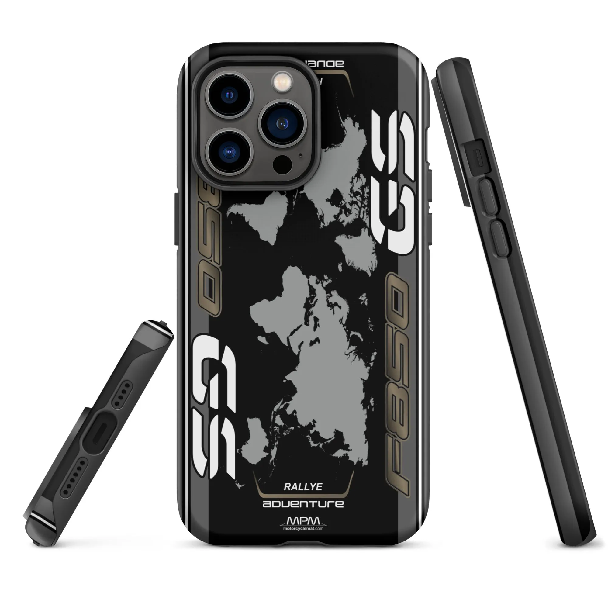 Designed Tough Case For iPhone inspired by BMW F850GS Adventure Rallye Motorcycle Model - MM5290