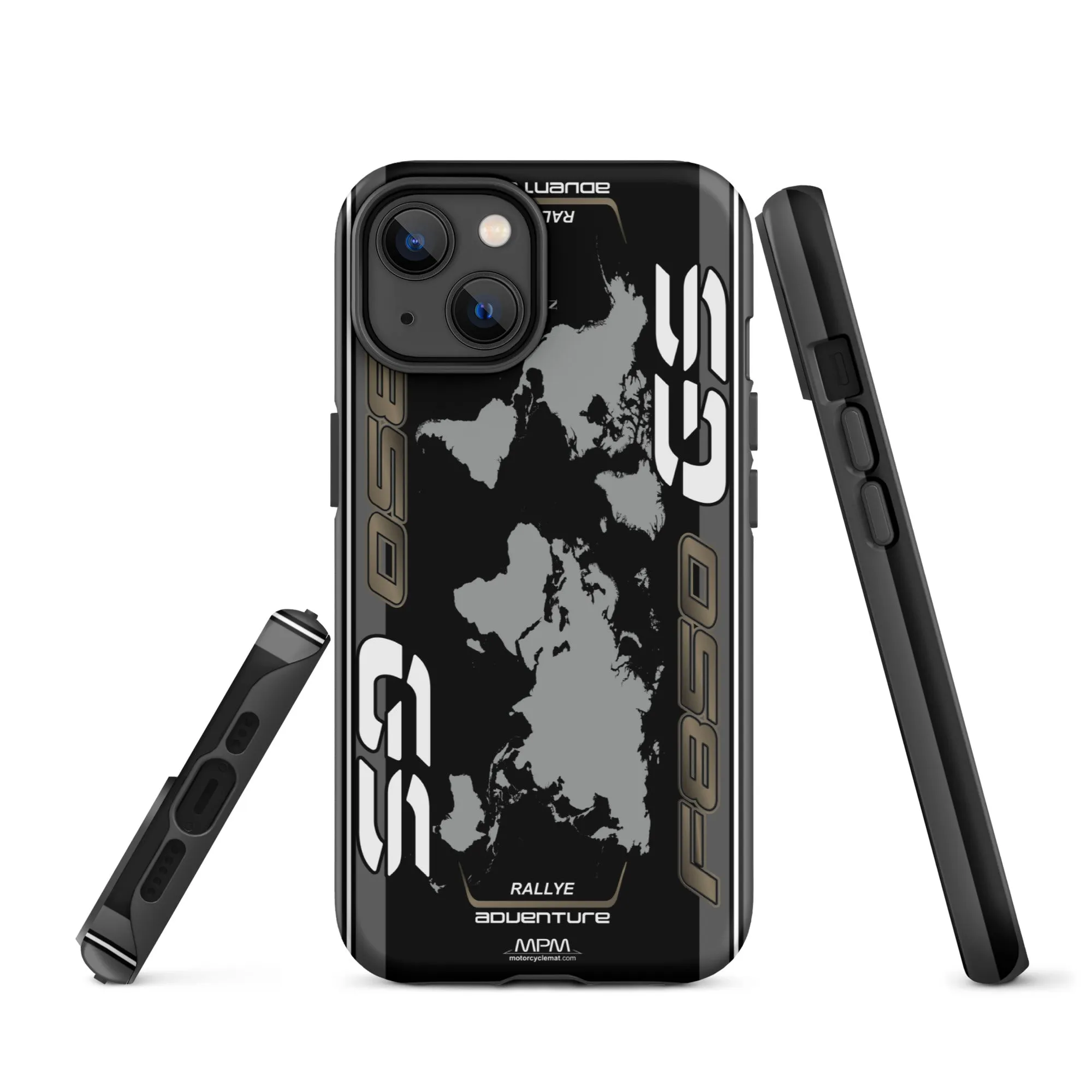 Designed Tough Case For iPhone inspired by BMW F850GS Adventure Rallye Motorcycle Model - MM5290