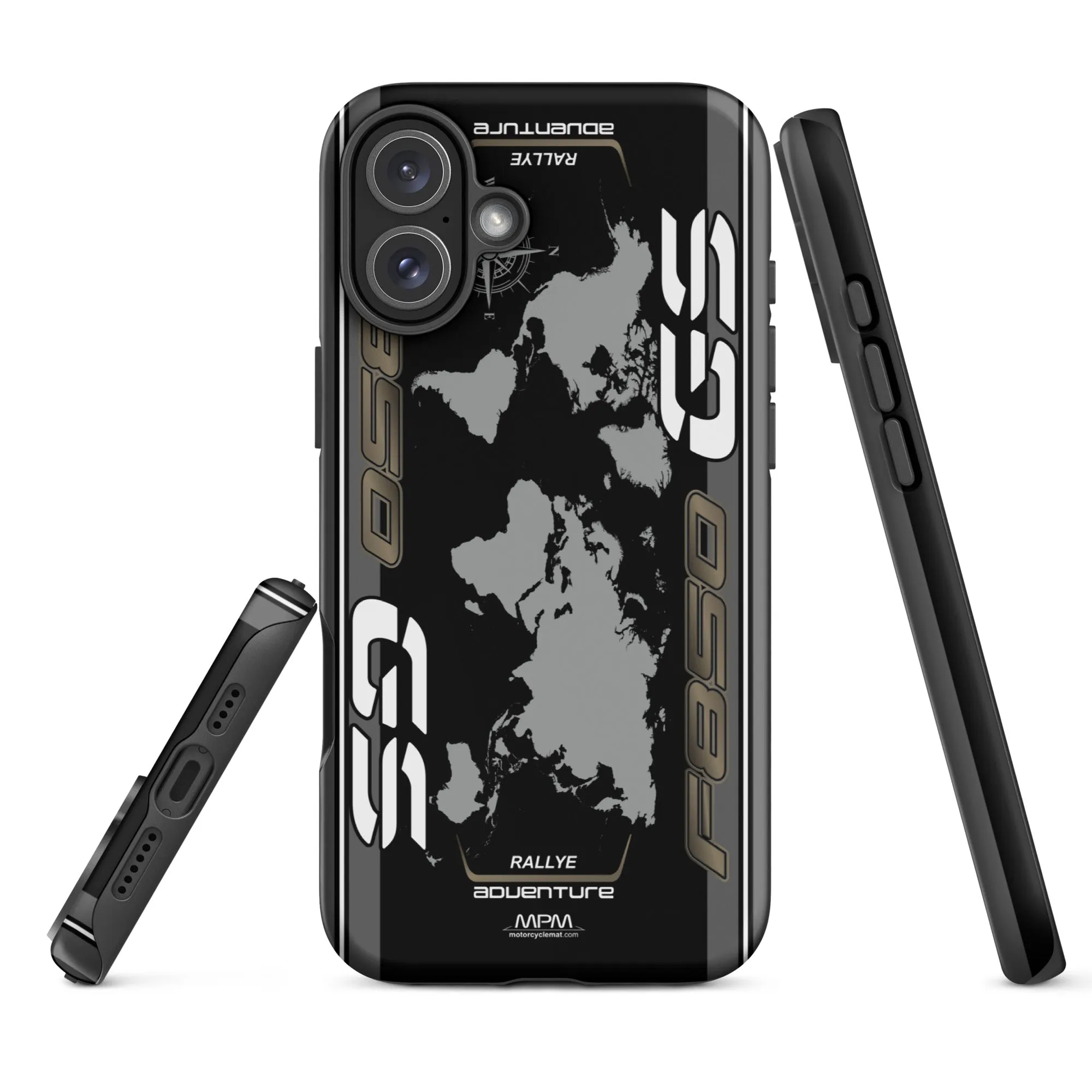 Designed Tough Case For iPhone inspired by BMW F850GS Adventure Rallye Motorcycle Model - MM5290