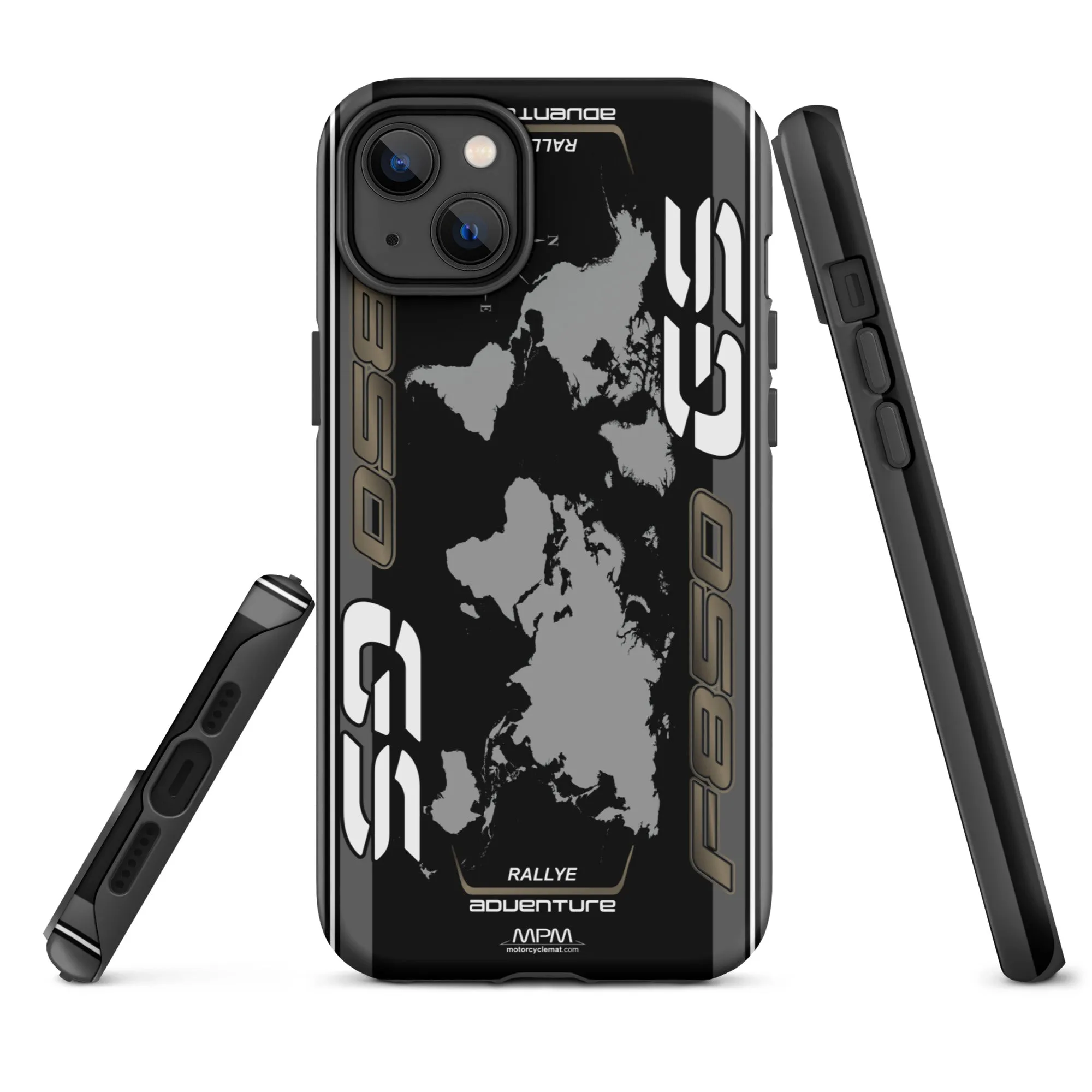 Designed Tough Case For iPhone inspired by BMW F850GS Adventure Rallye Motorcycle Model - MM5290