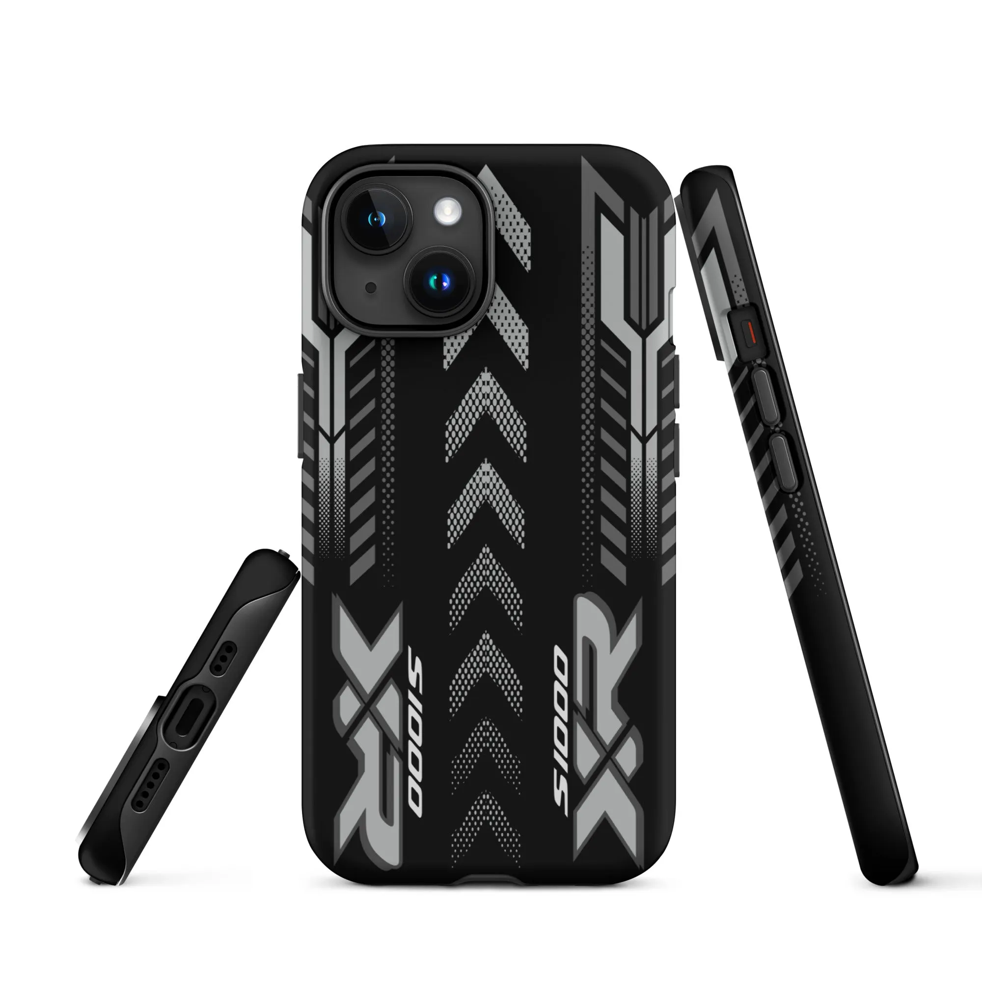 Designed Tough Case For iPhone inspired by BMW S1000XR Triple Black Motorcycle Model - MM5279