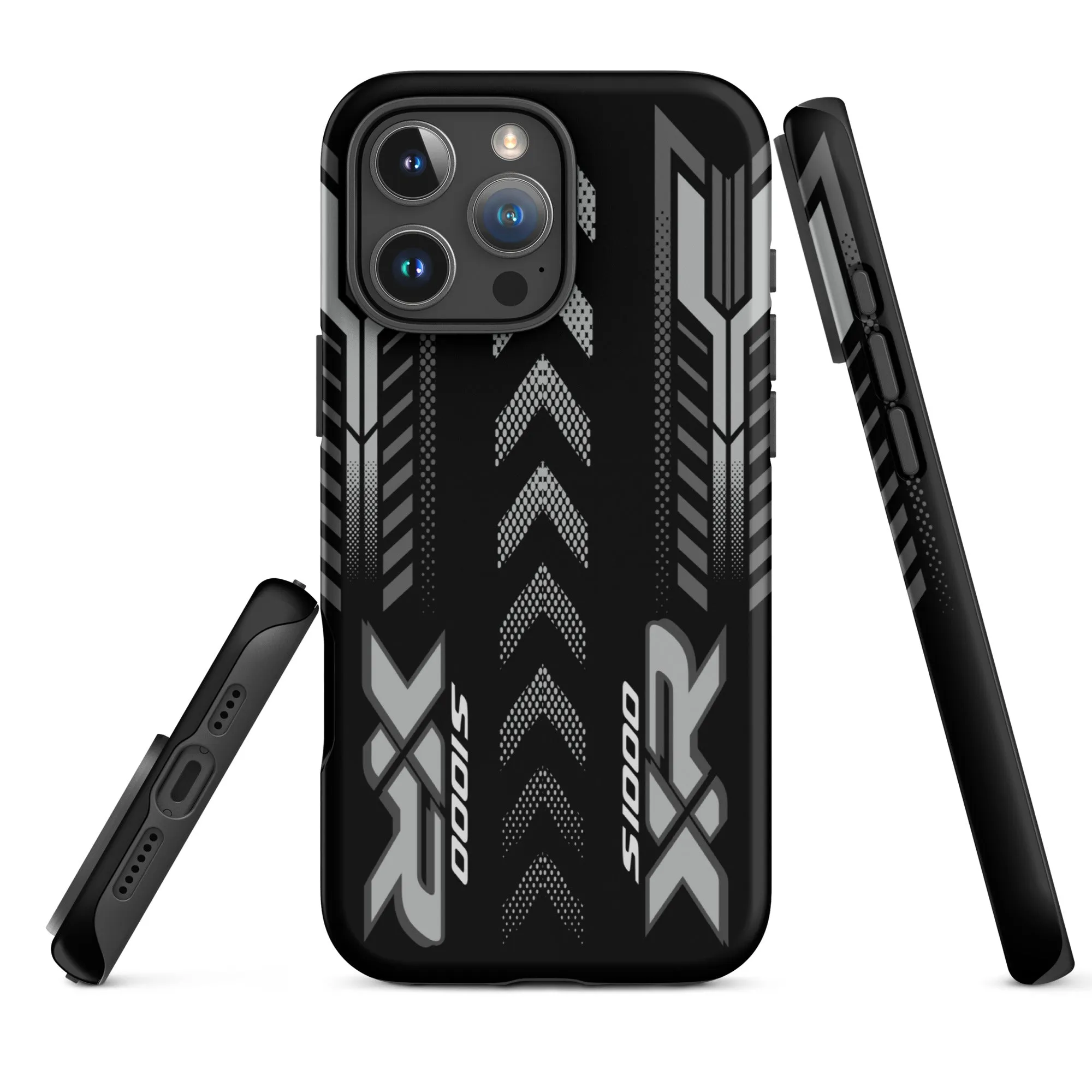 Designed Tough Case For iPhone inspired by BMW S1000XR Triple Black Motorcycle Model - MM5279