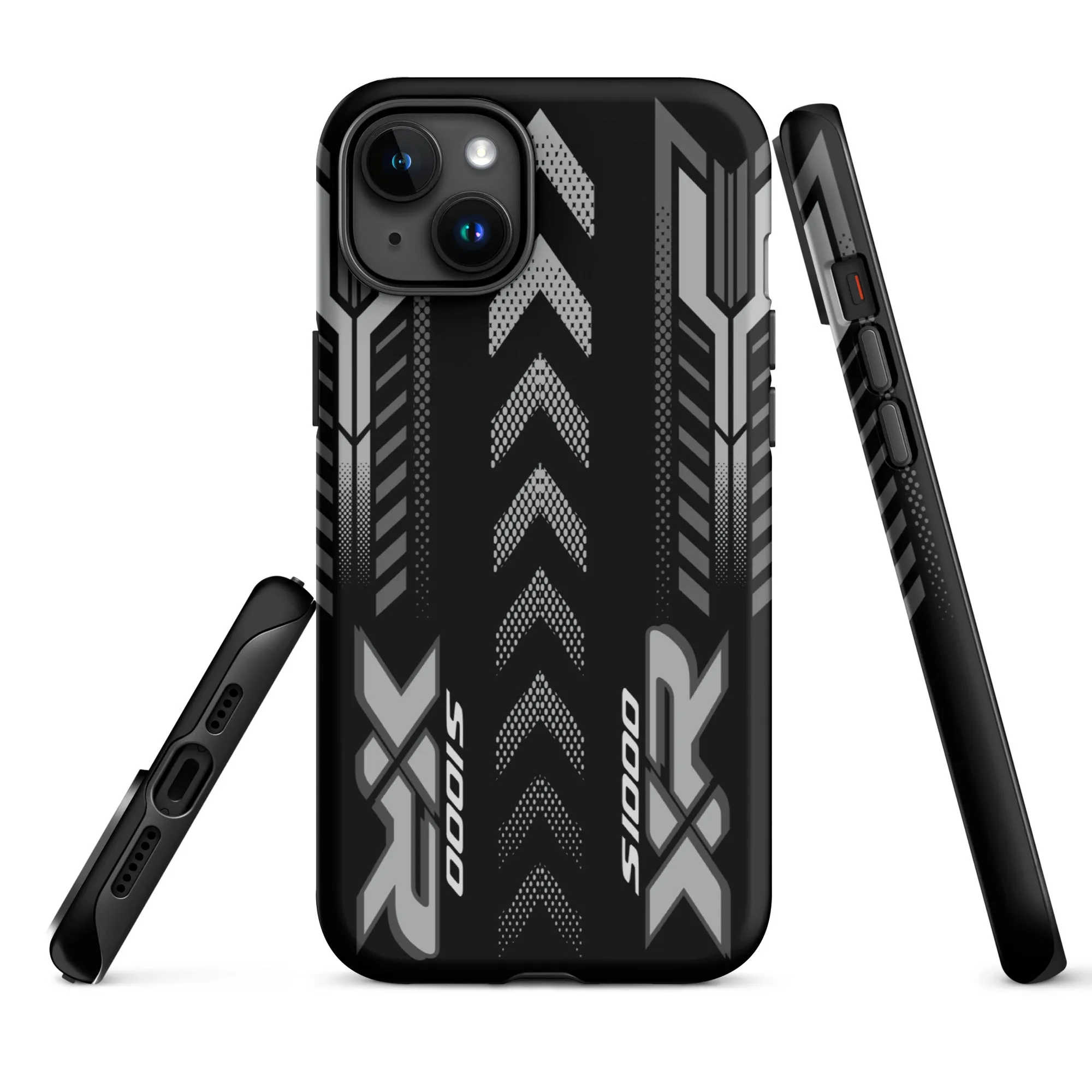 Designed Tough Case For iPhone inspired by BMW S1000XR Triple Black Motorcycle Model - MM5279