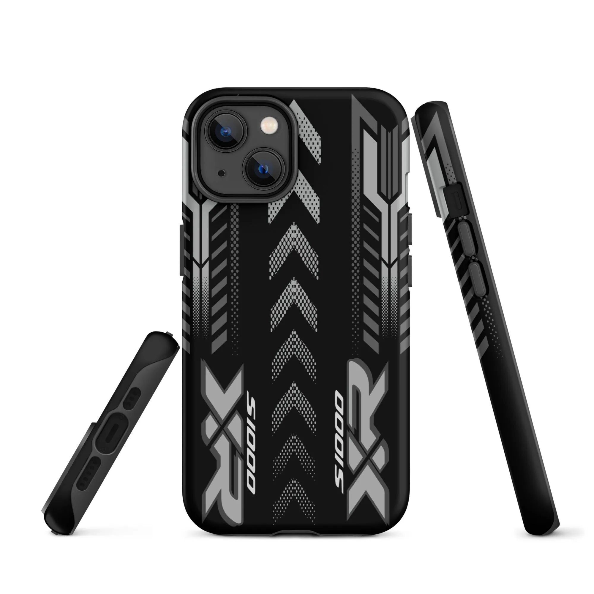 Designed Tough Case For iPhone inspired by BMW S1000XR Triple Black Motorcycle Model - MM5279