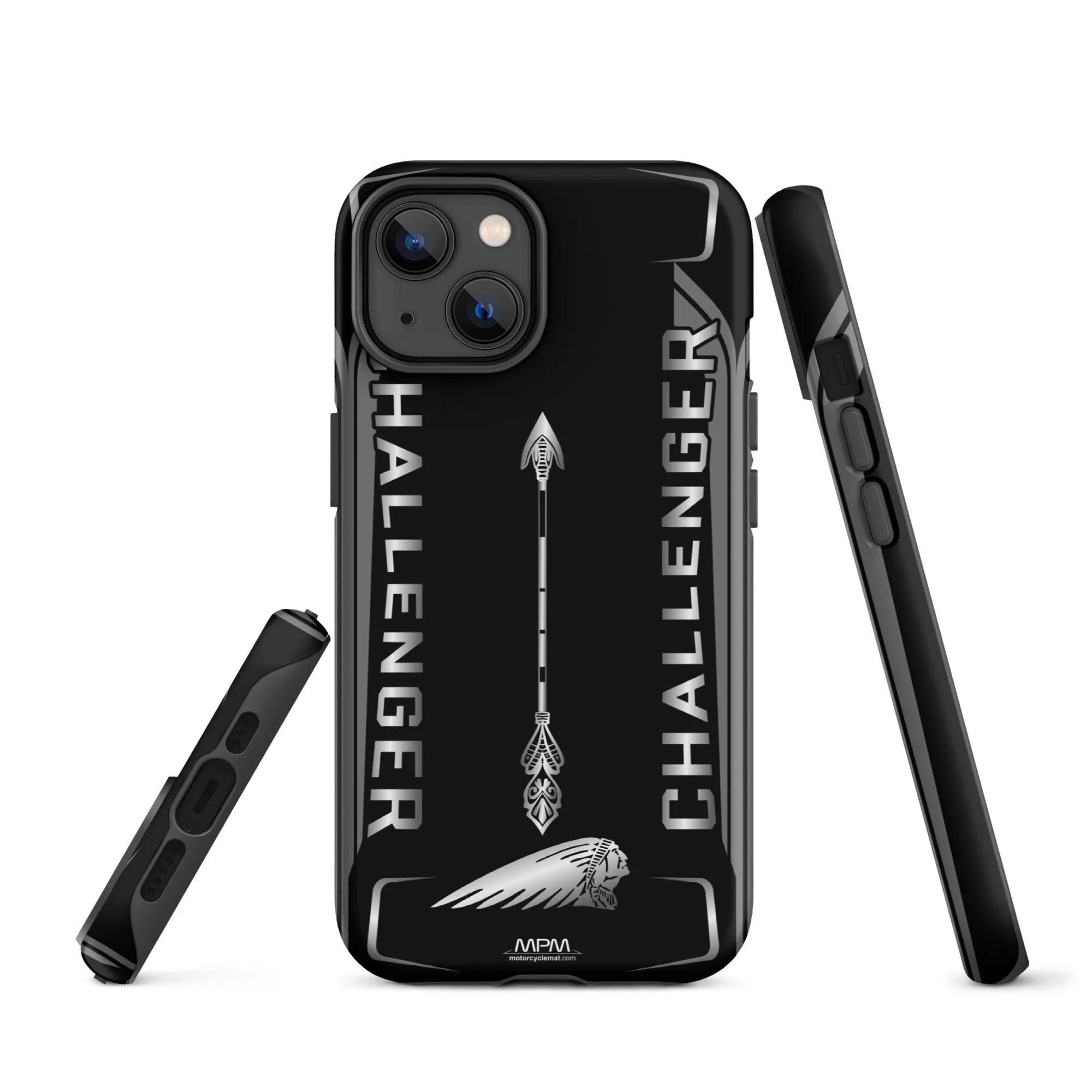 Designed Tough Case For iPhone inspired by Indian Challenger Motorcycle Model - MM5331