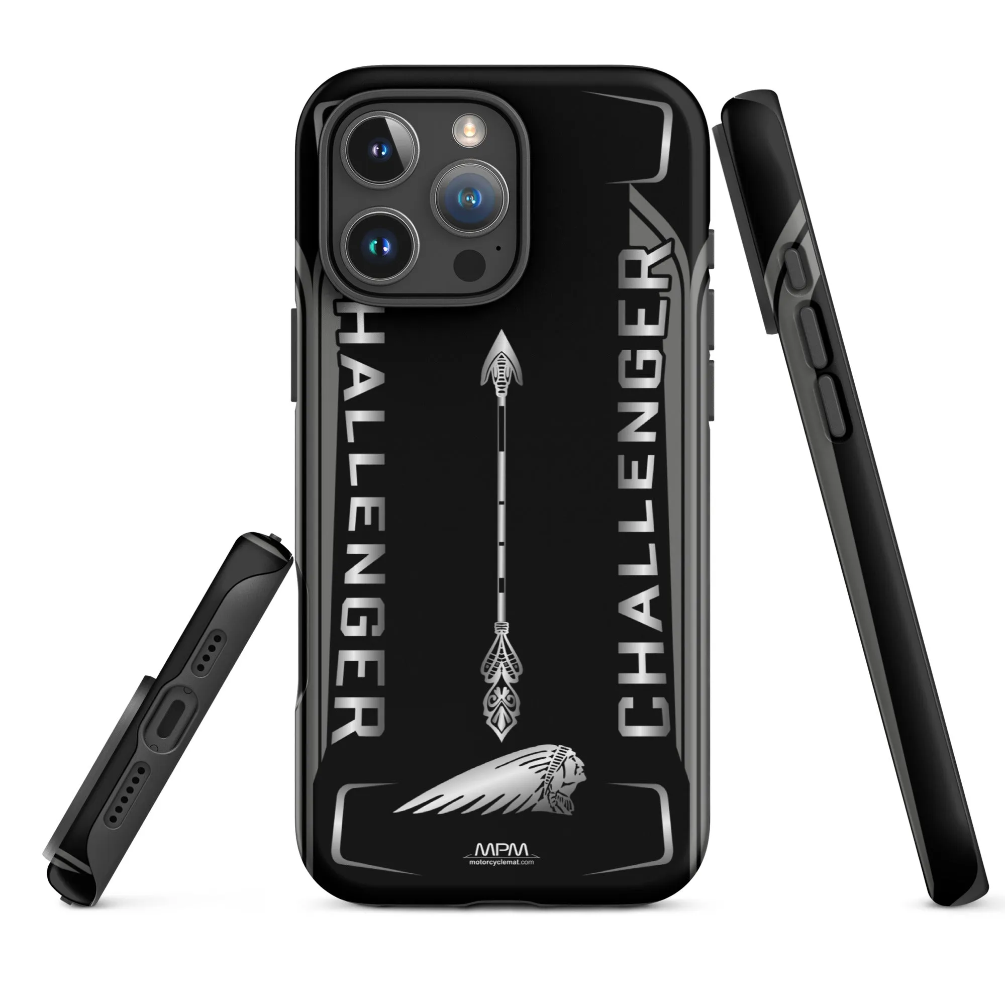 Designed Tough Case For iPhone inspired by Indian Challenger Motorcycle Model - MM5331