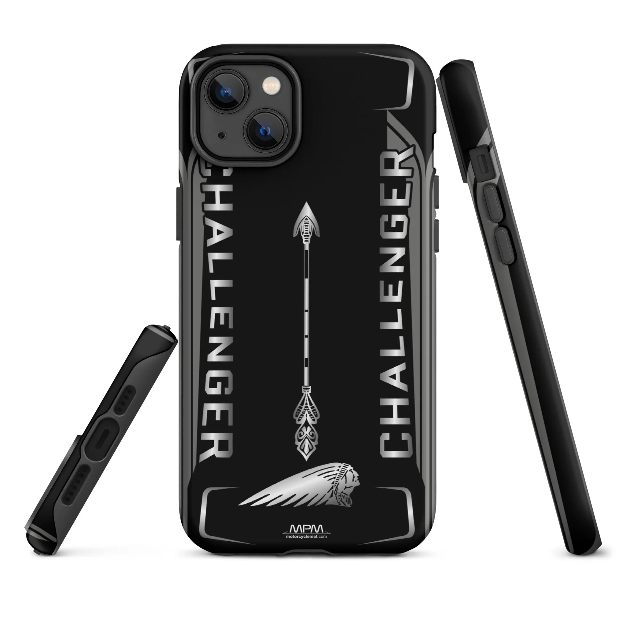 Designed Tough Case For iPhone inspired by Indian Challenger Motorcycle Model - MM5331