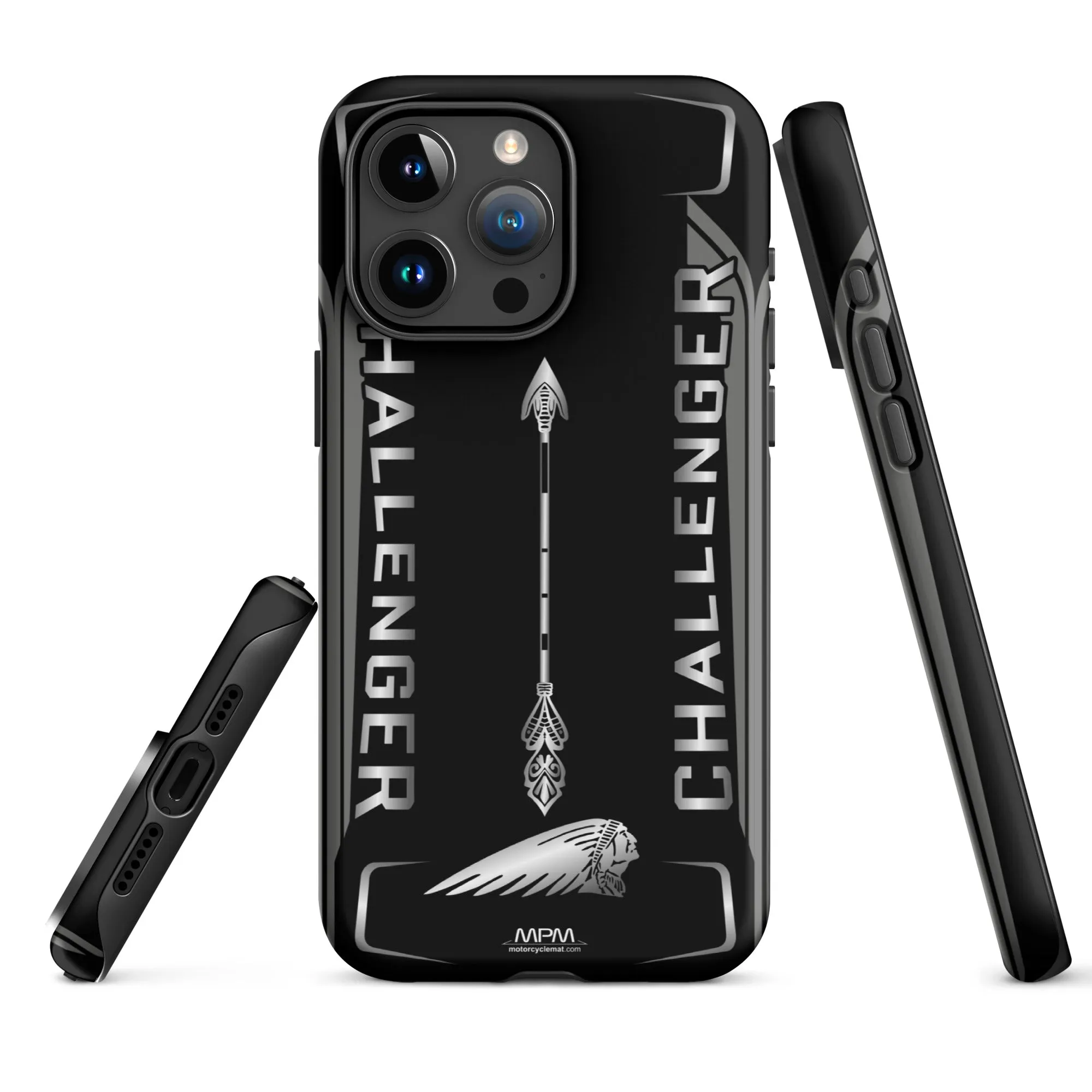 Designed Tough Case For iPhone inspired by Indian Challenger Motorcycle Model - MM5331