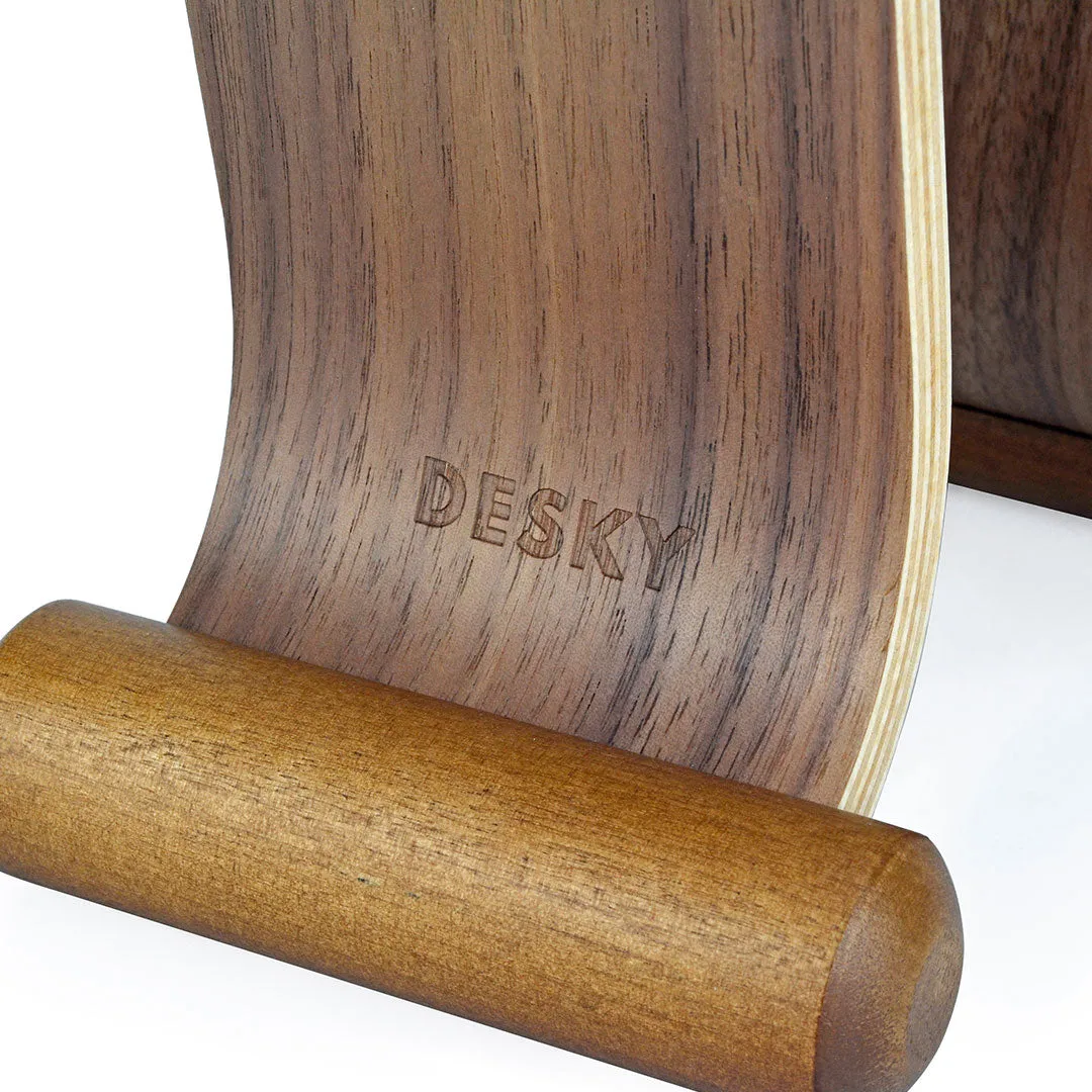 Desky Wooden Headphone Holder